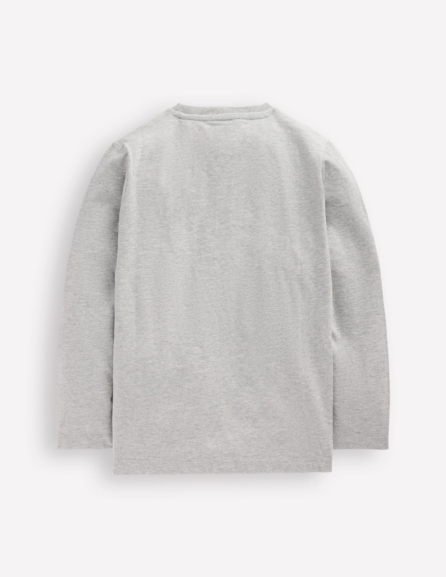 Langarmshirt aus Bouclé-Grau Meliert, Traktor