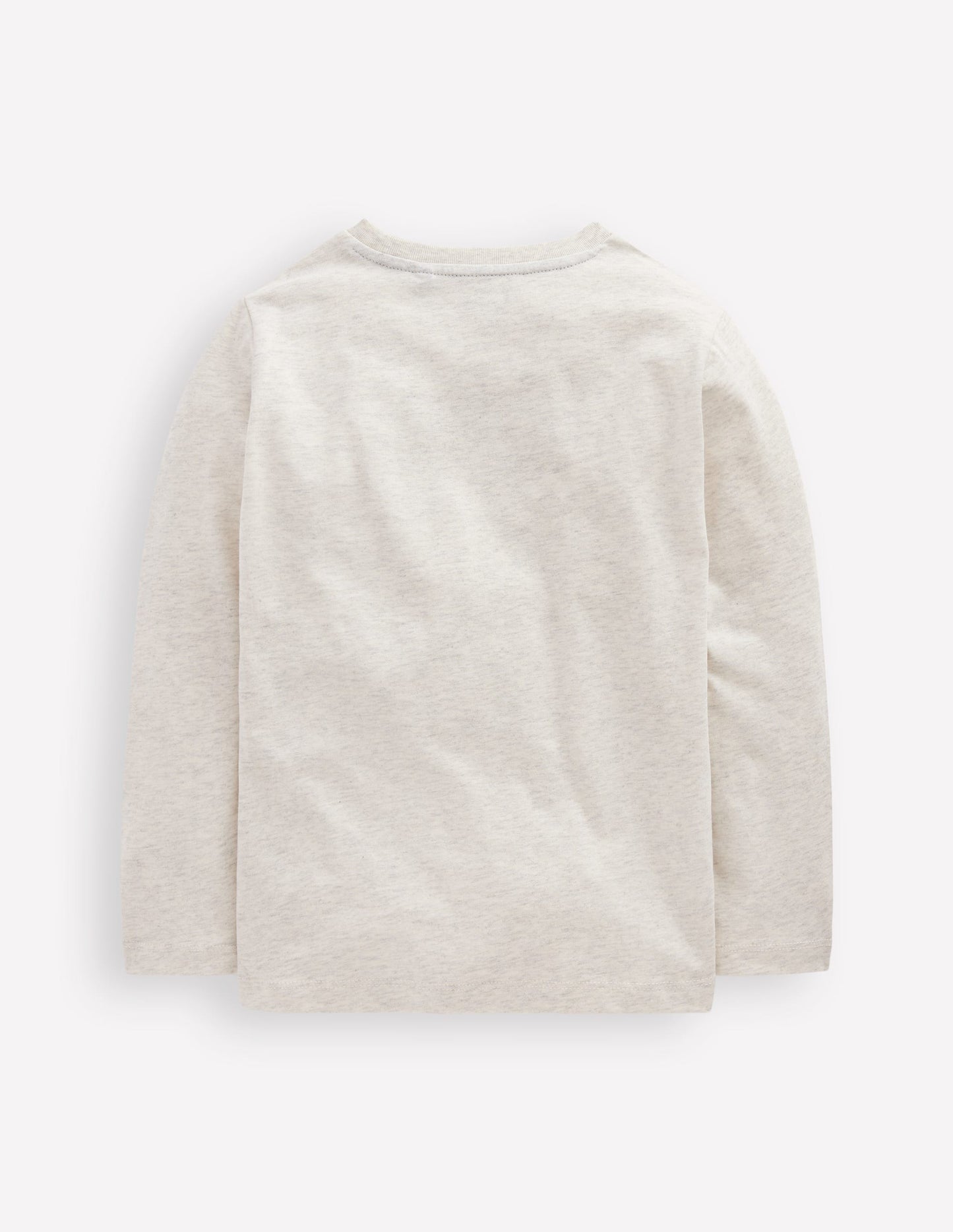 Langarmshirt mit Druck-Haferbeige Krabbeltiere