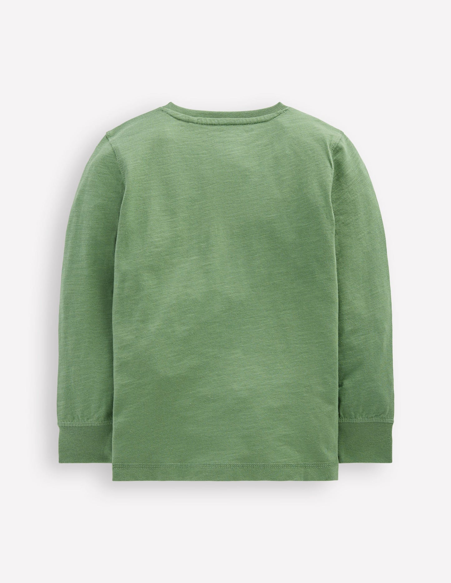 Henley-T-Shirt für den Alltag-Krötengrün
