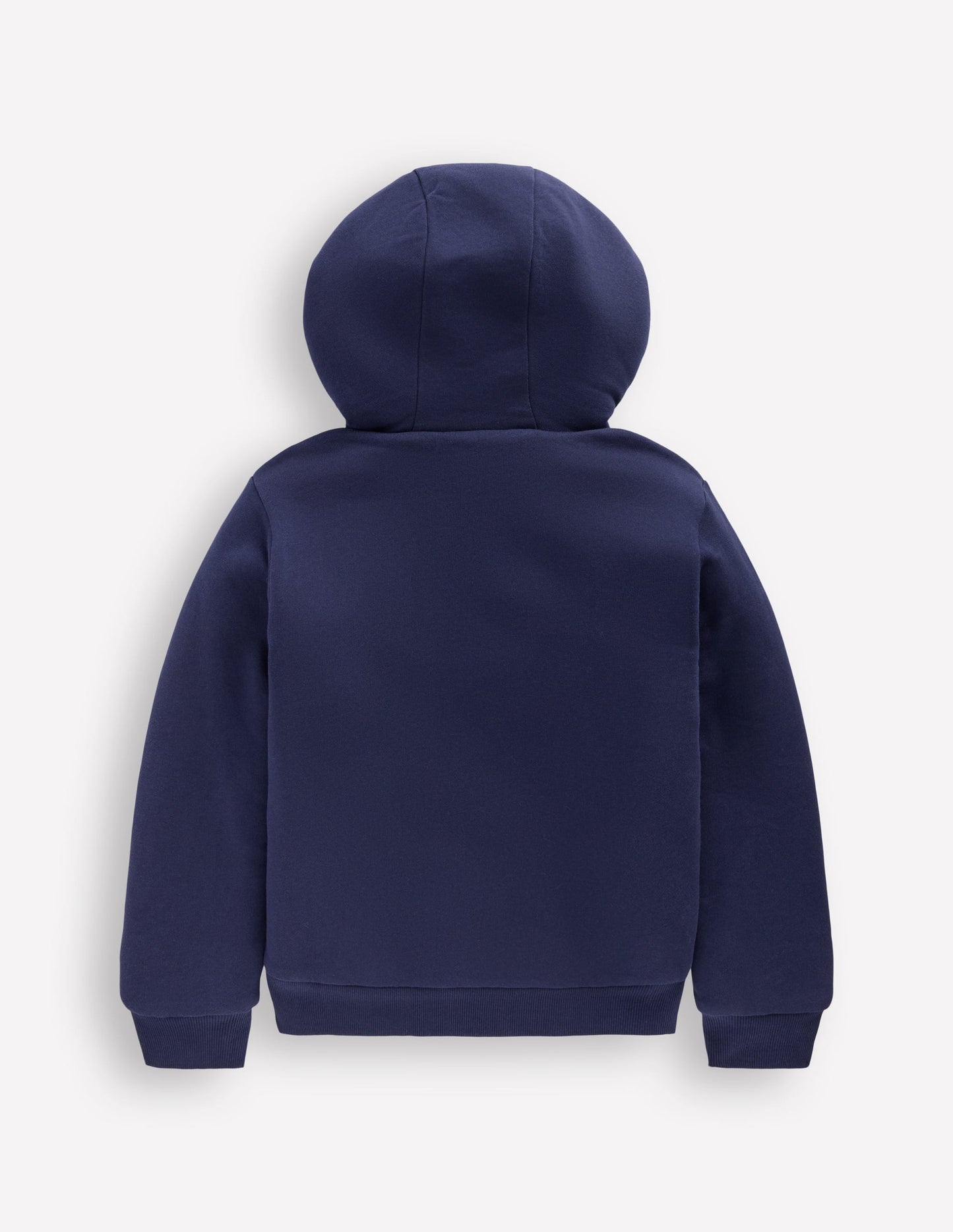Wendbarer Teddy-Kapuzenpullover-Schuluniform-Marineblau