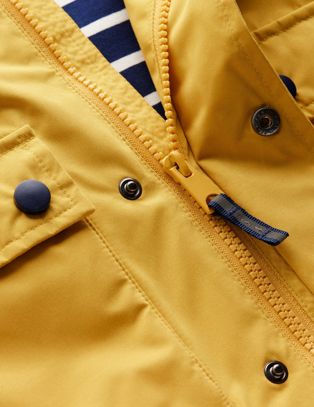 Wasserdichte Fischerjacke-Gelb