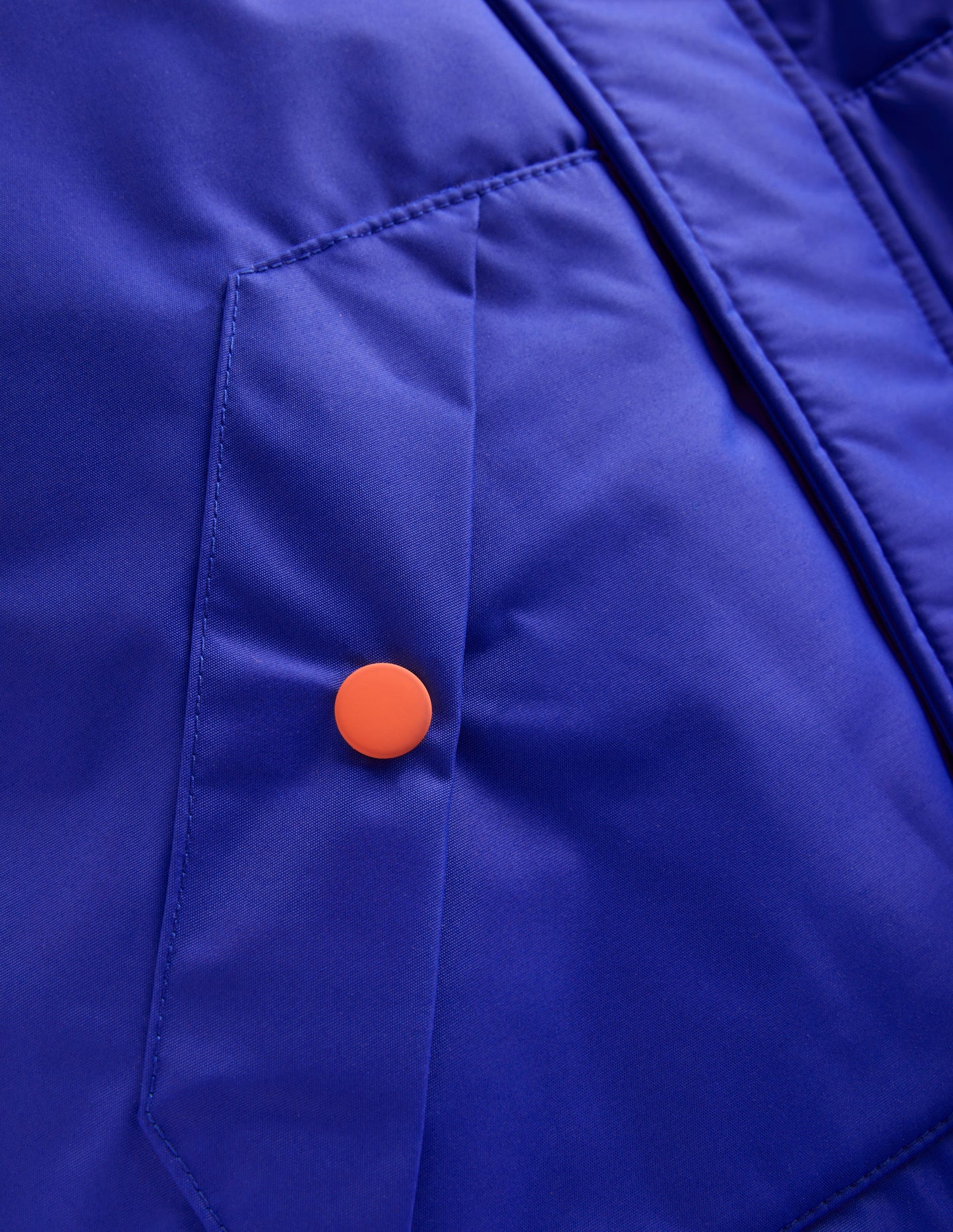 Anorak mit Teddyfellfutter-Blau