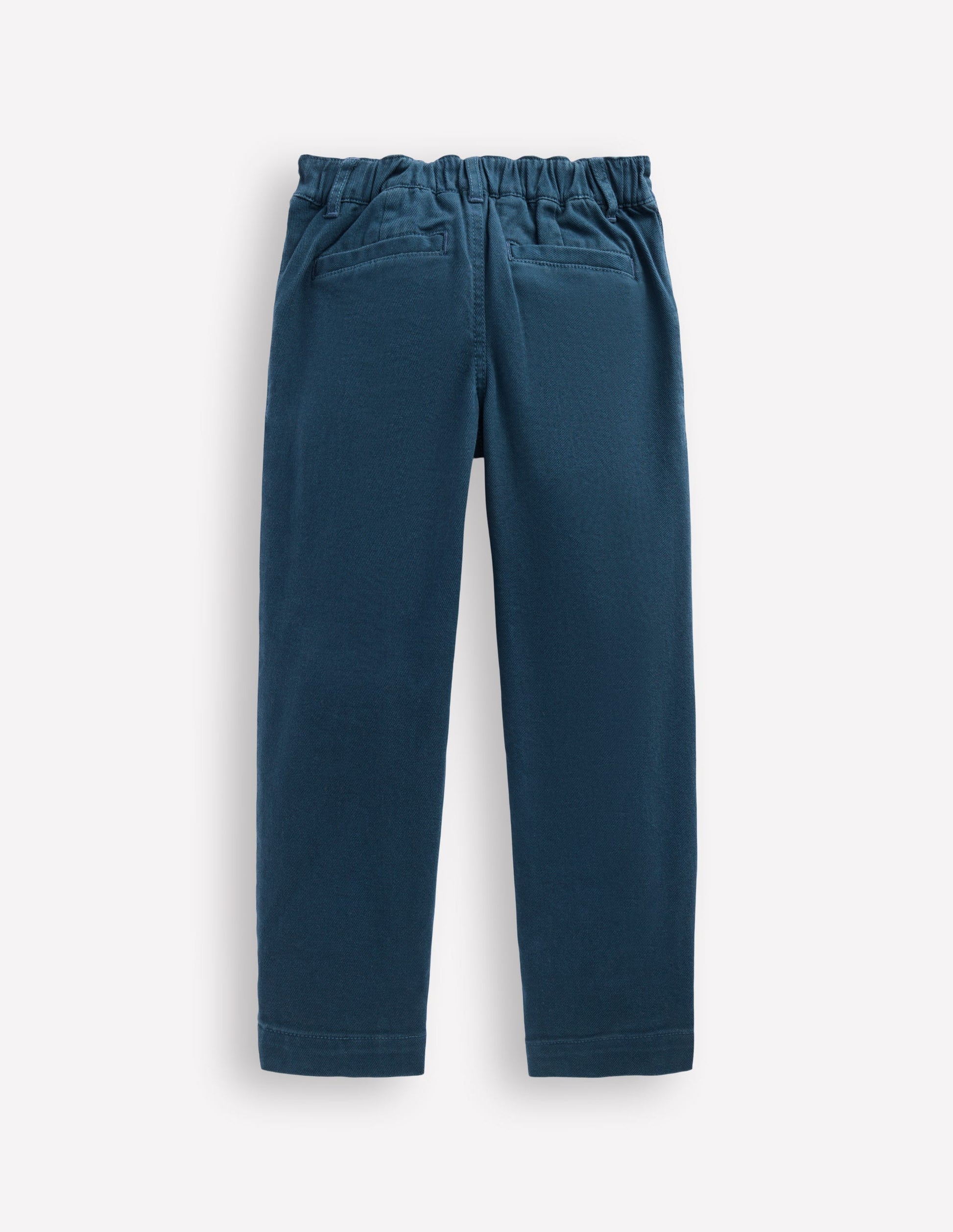 Hose mit geradem Bein für den Alltag-Blaubeerkuchen Twill-2