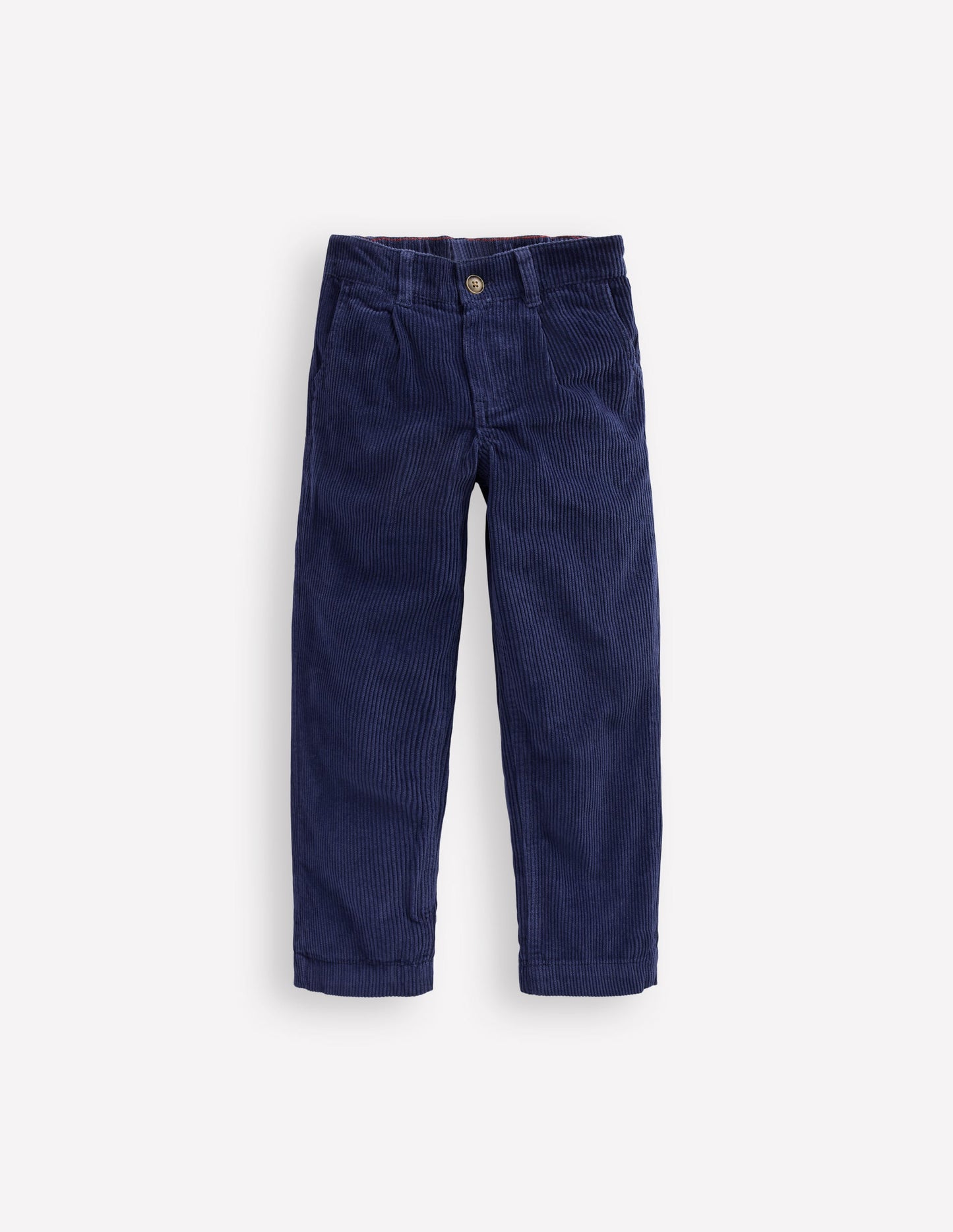 Pantalon plissé sur le devant-Schuluniform-Marineblau Kordel