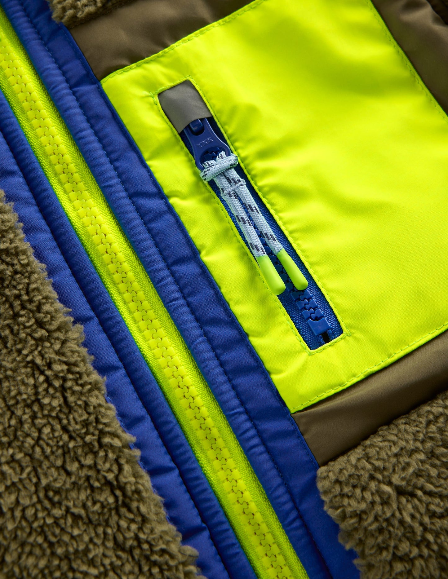 Kuschelige, winddichte Fleecejacke-Winter Moos