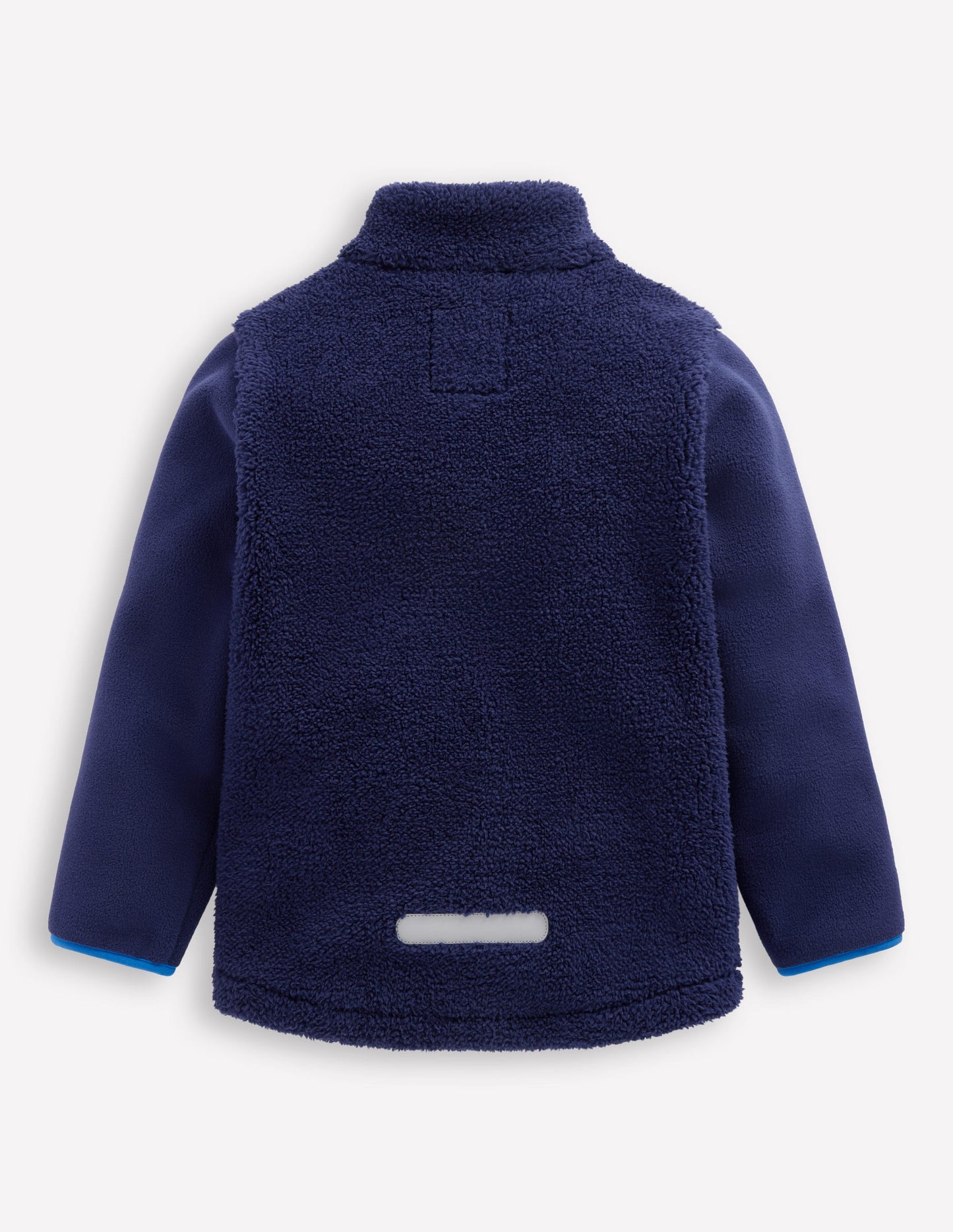 Kuschelige, winddichte Fleecejacke-Marineblau