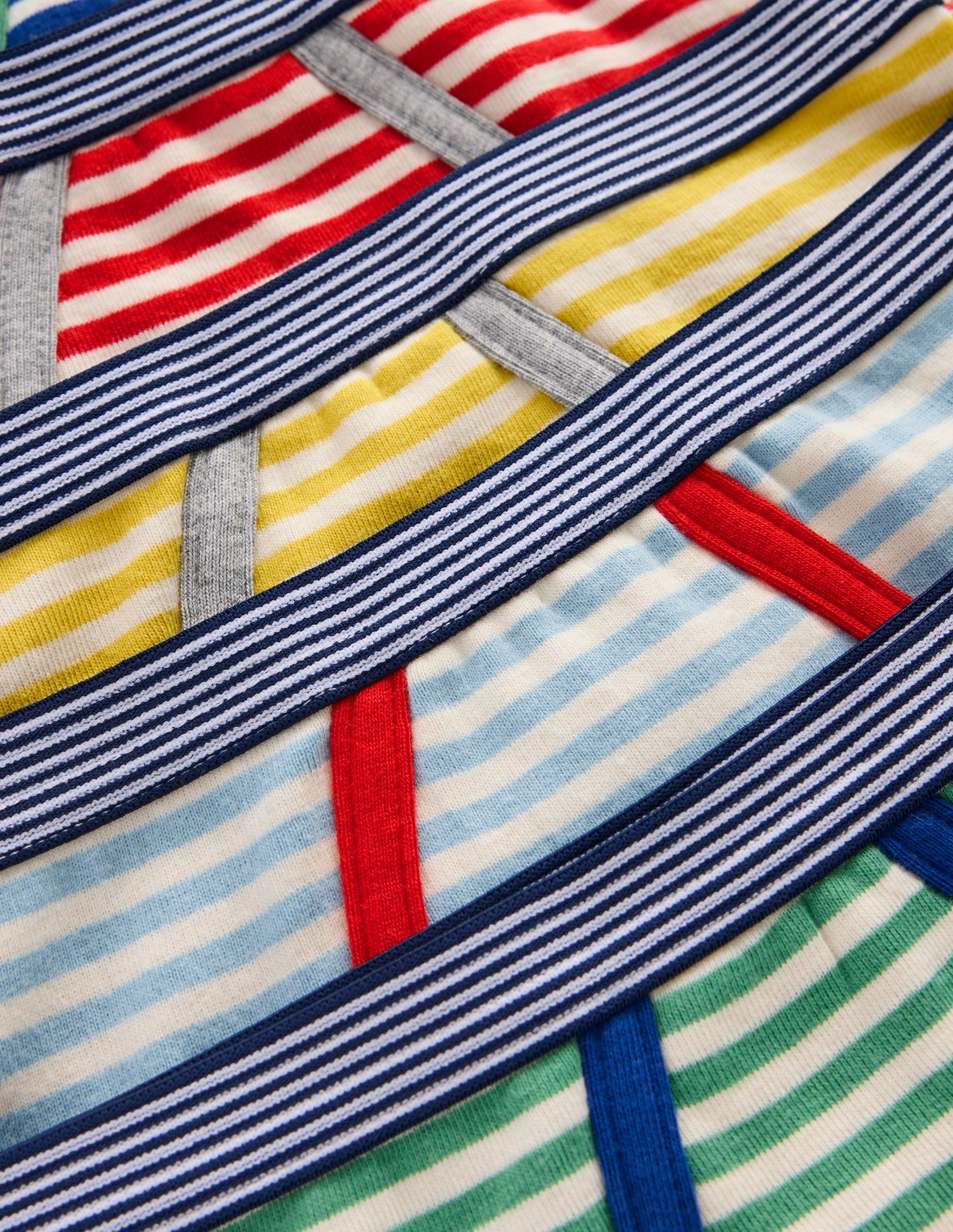 Unterhosen im 5er-Pack-Regenbogen Streifen