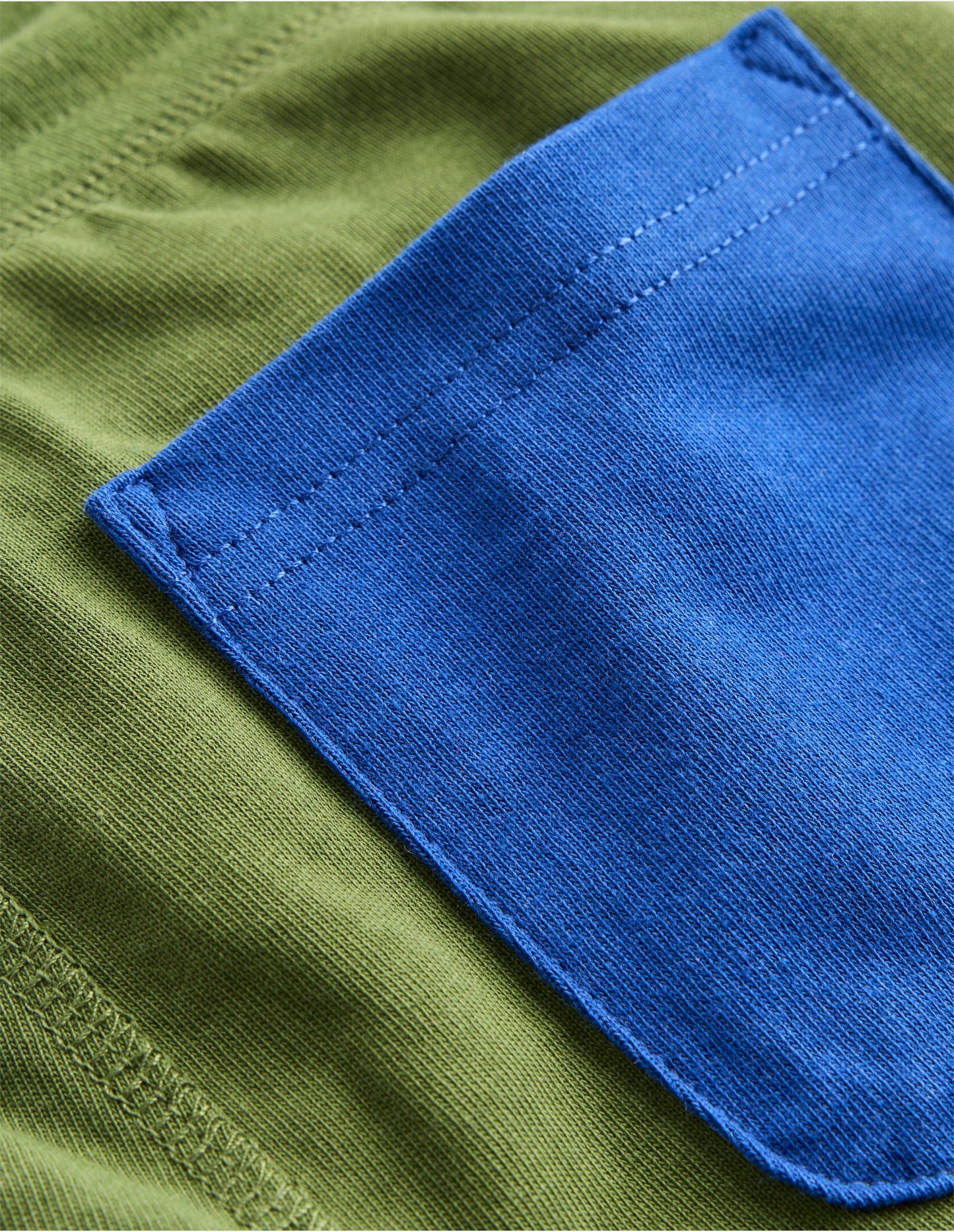 Baggyshorts aus Jersey-Hellgrün