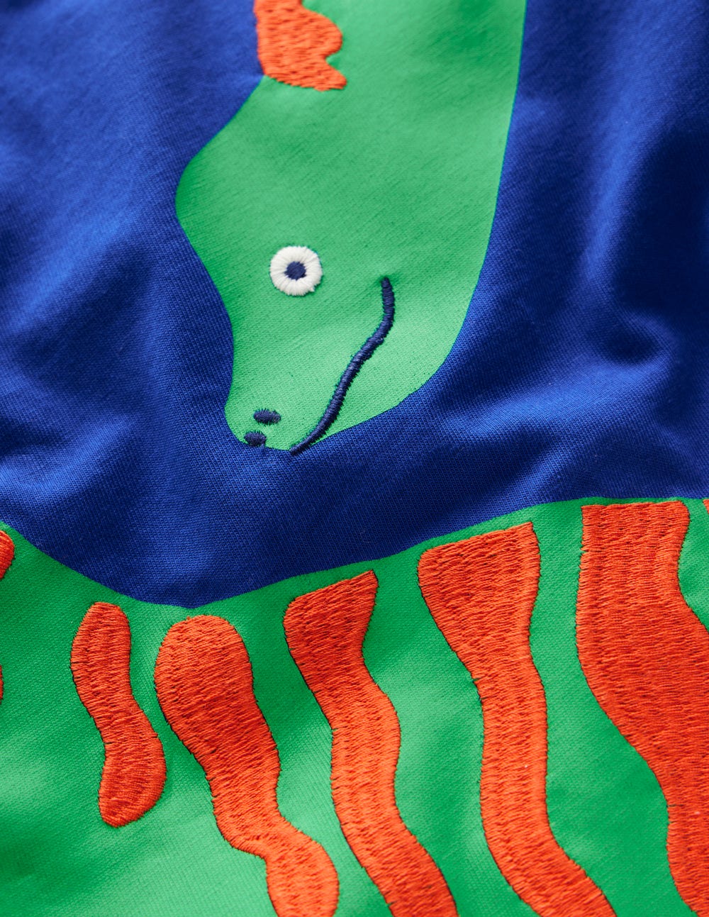 Lustiges T-Shirt mit Grafik-Leuchtendes Blau Dino