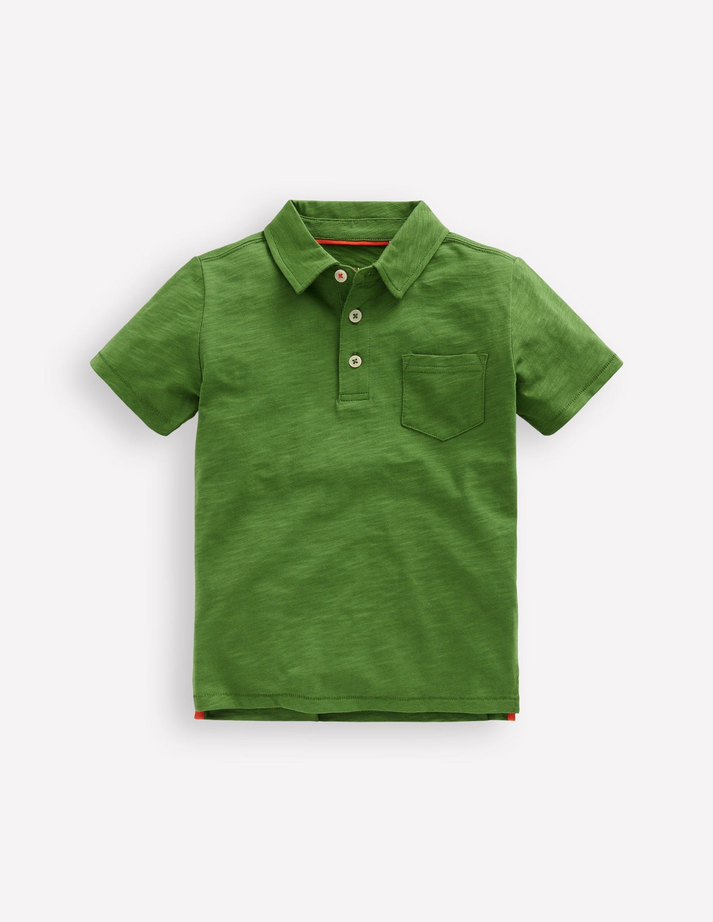 Polo flammé-Vert Brocoli