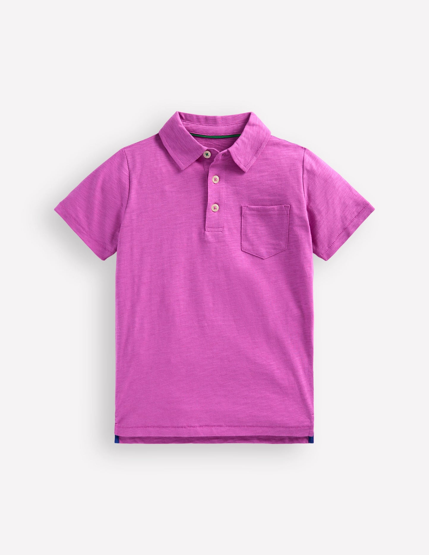 Flammgarn-Polohemd-Fingerhut-Lila