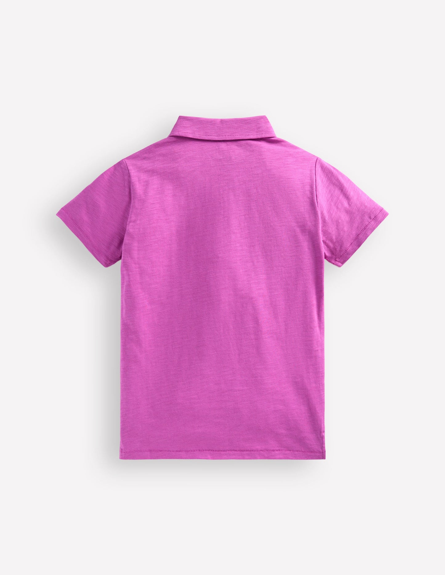 Flammgarn-Polohemd-Fingerhut-Lila
