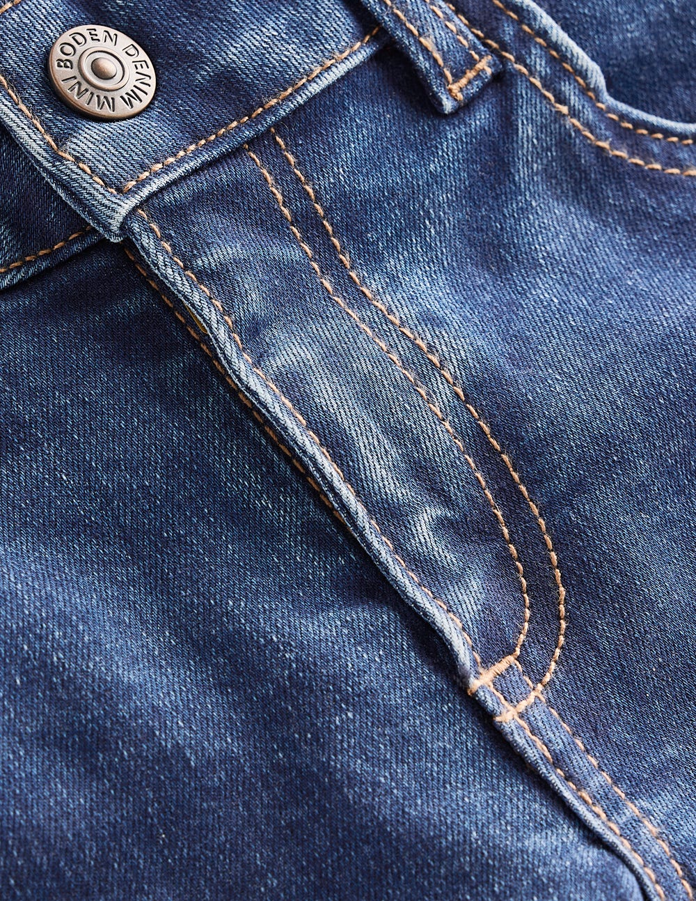 Schmal geschnittene Adventure-Flex-Jeans-Mittlere Mischung Denim
