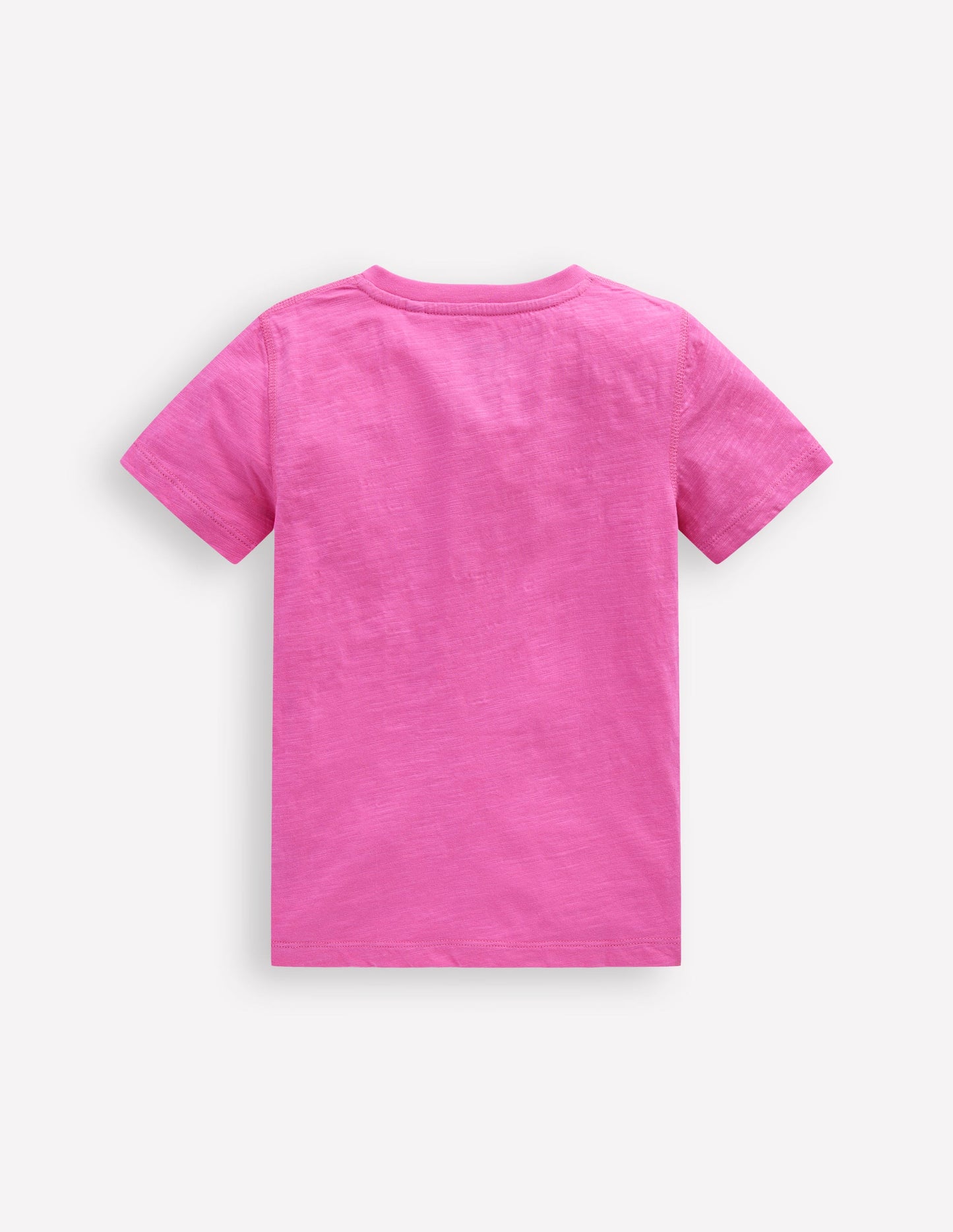 Kurzärmeliges Henley-T-Shirt-Erdbeere