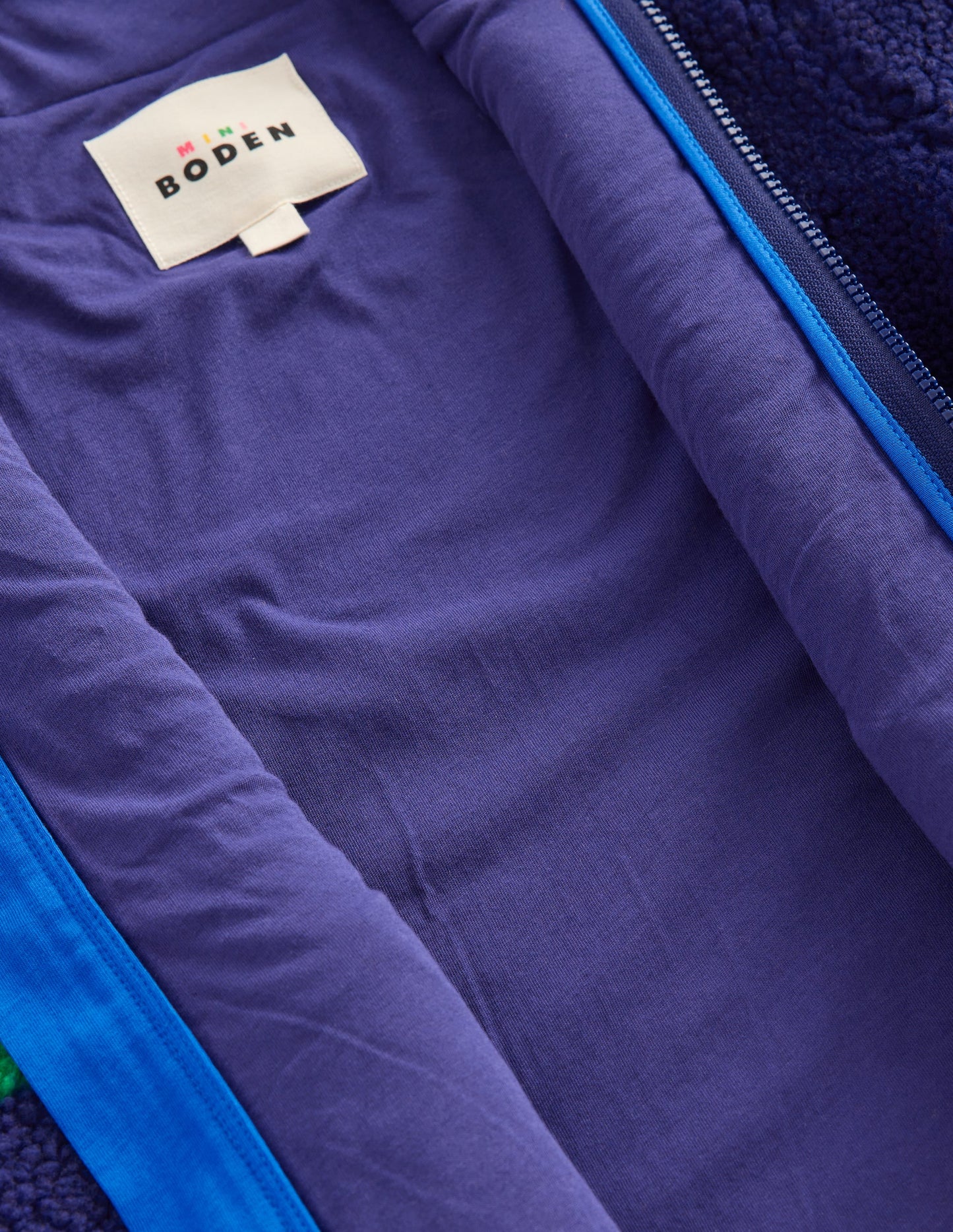Cosy Borg Jacket-College Navy Rocket