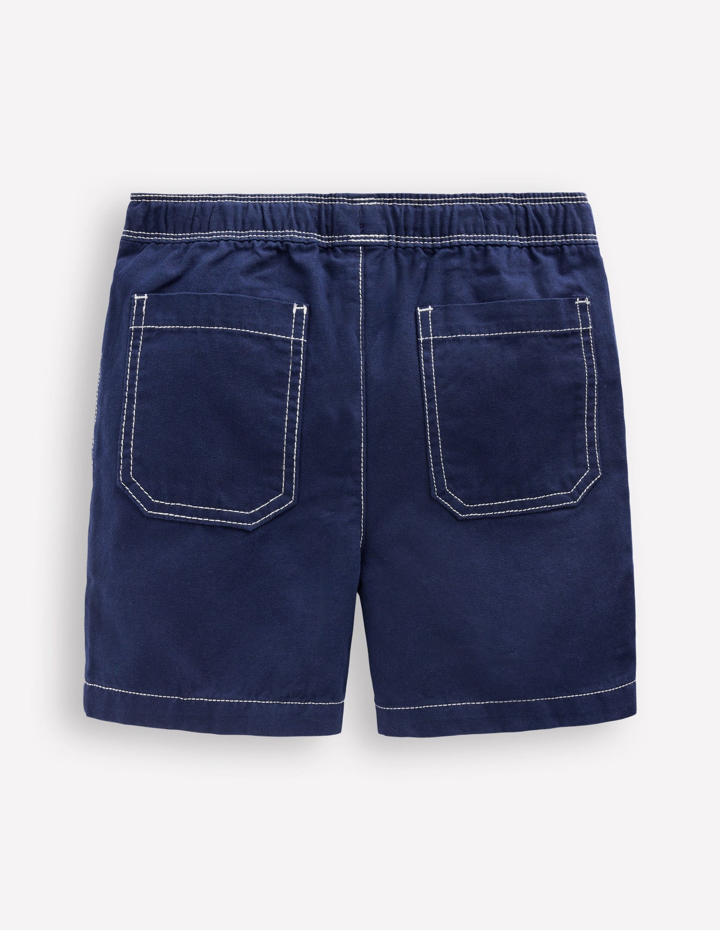 Baumwollshorts zum Hineinschlüpfen-Aqua Marine Marl