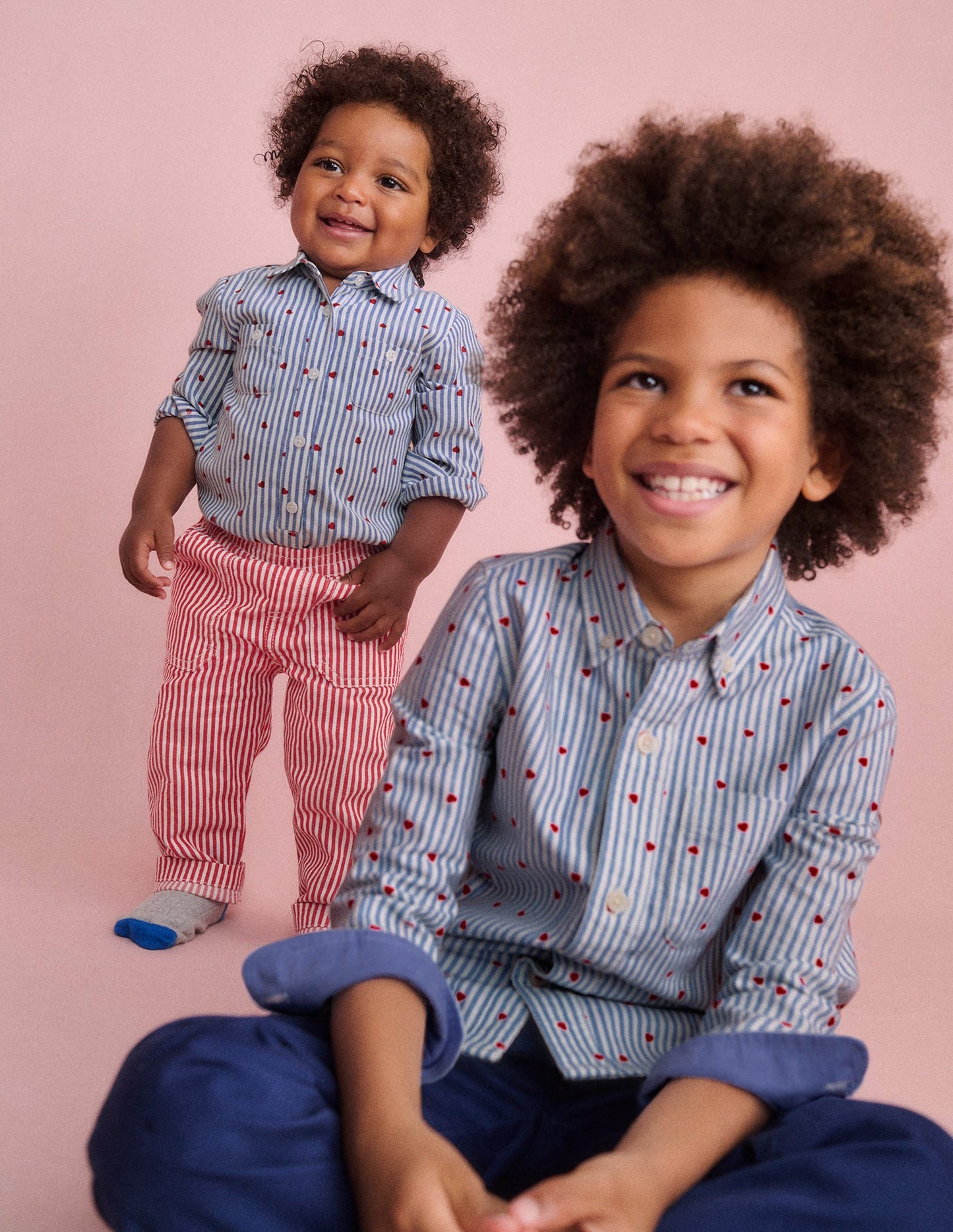 Cotton Shirt-Blue Gingham