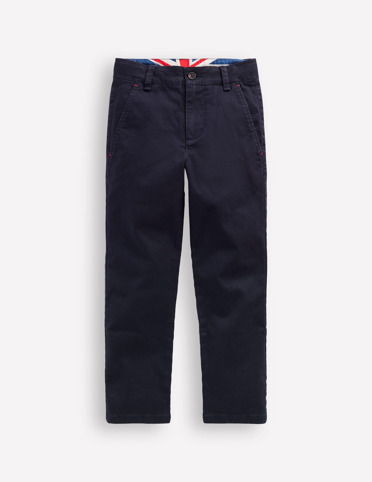 Klassische Chinohose-Dunkles Navy