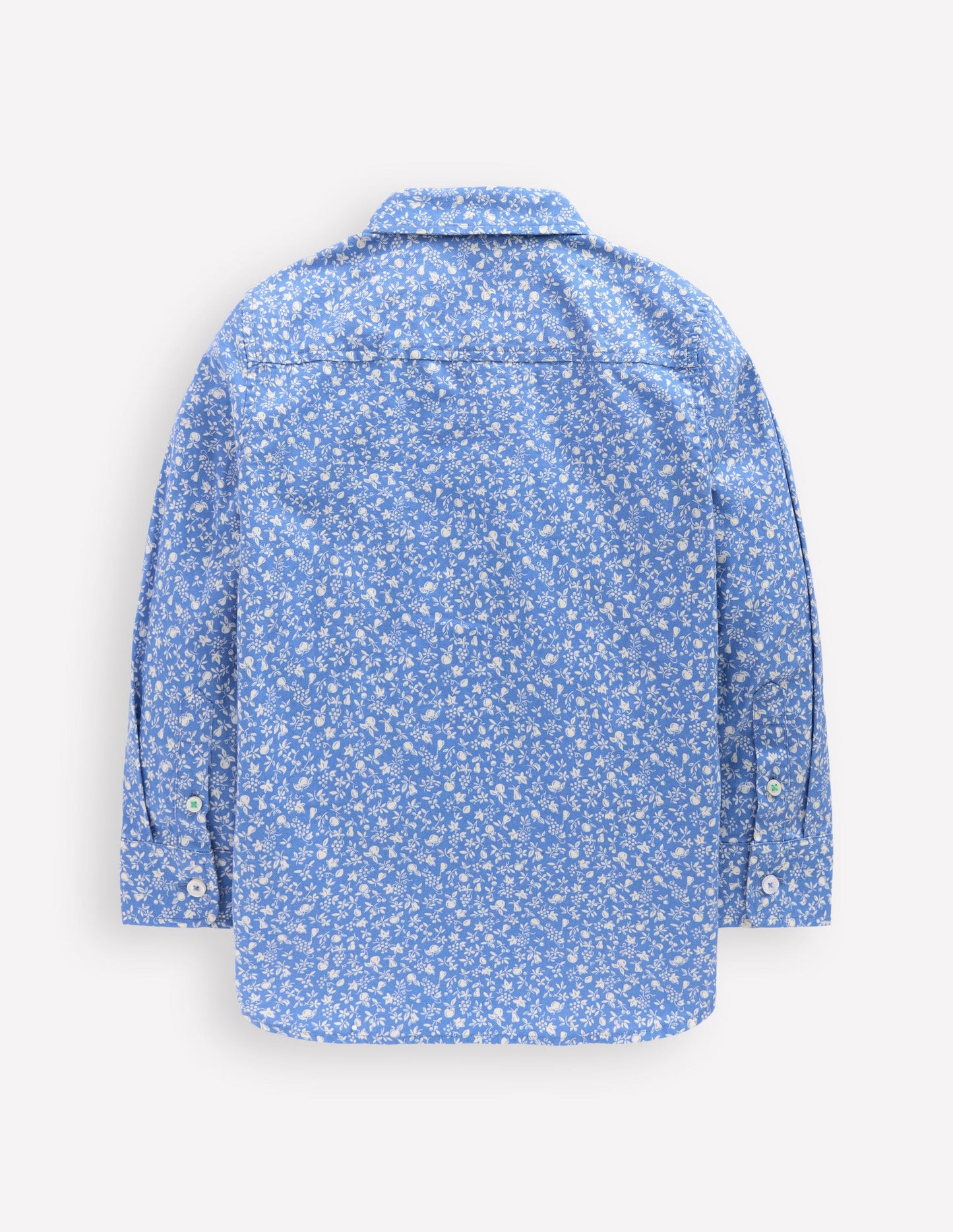Lässiges Twill-Hemd-Penzance Blau Obstgarten