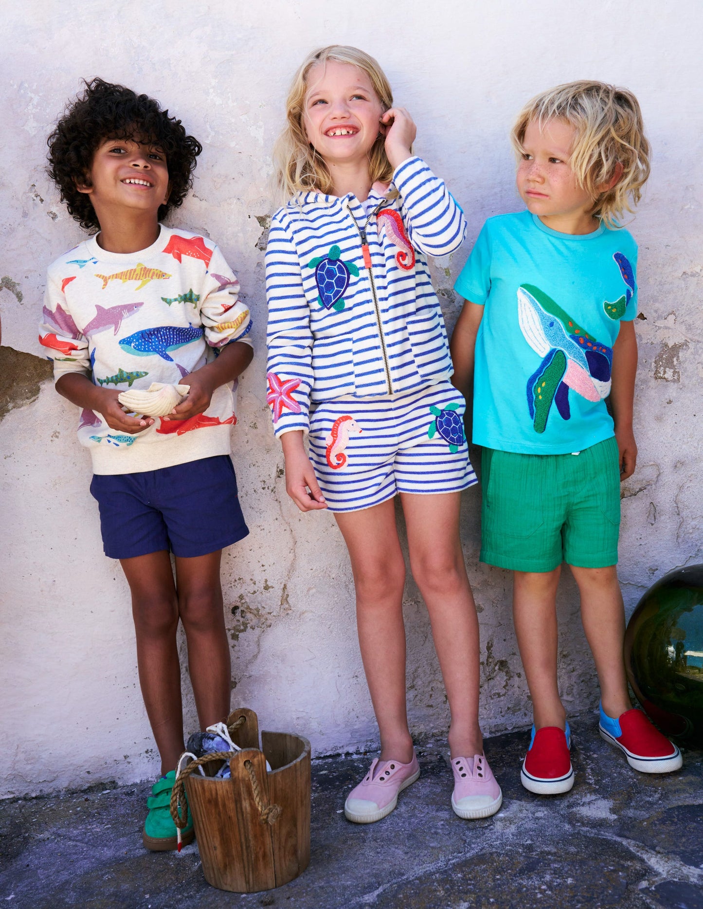 Bedrucktes Sweatshirt-Risodruck Hai