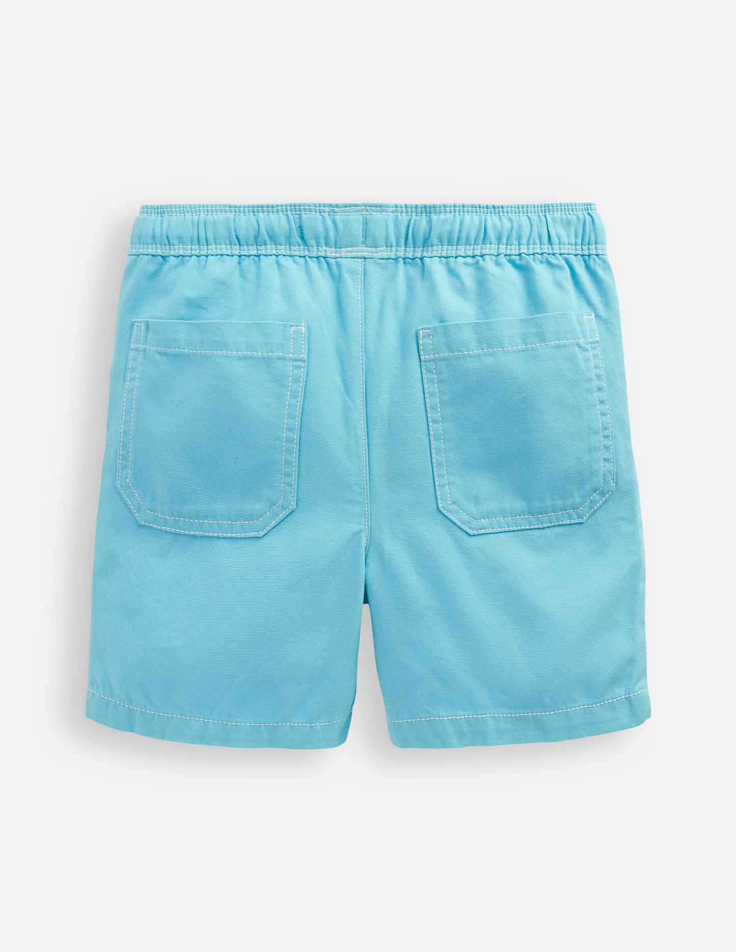 Baumwollshorts zum Hineinschlüpfen-Karibikblau