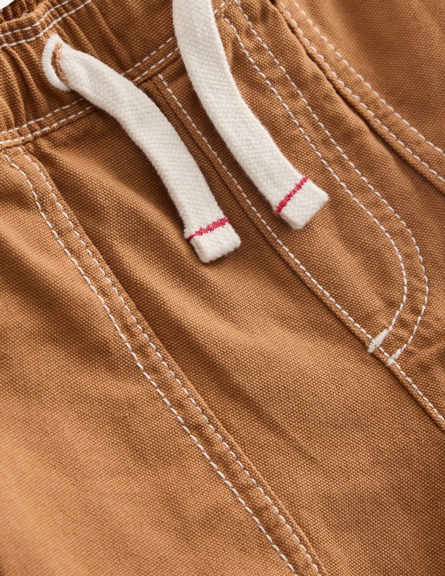 Baumwollshorts zum Hineinschlüpfen-Karamellbonbonbraun