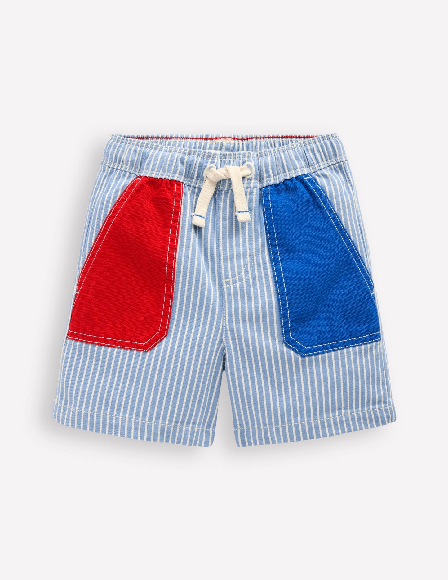 Baumwollshorts zum Hineinschlüpfen-Kuddelmuddel Drillich