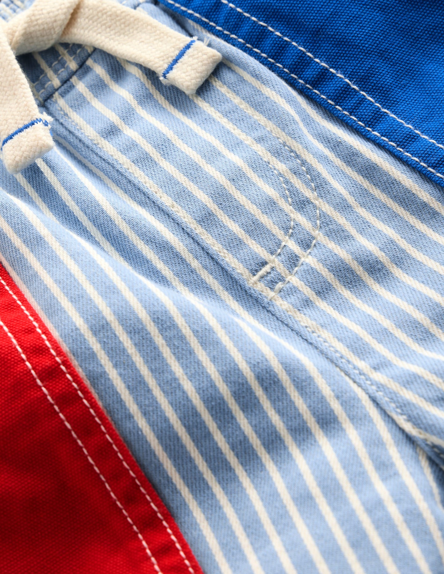 Baumwollshorts zum Hineinschlüpfen-Kuddelmuddel Drillich