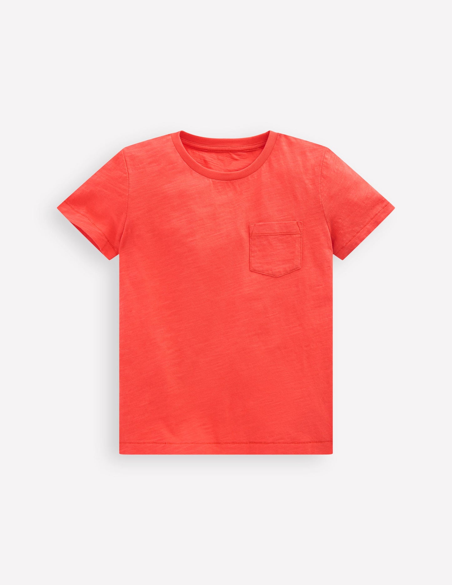 T-Shirt für den Alltag-Korallenorange