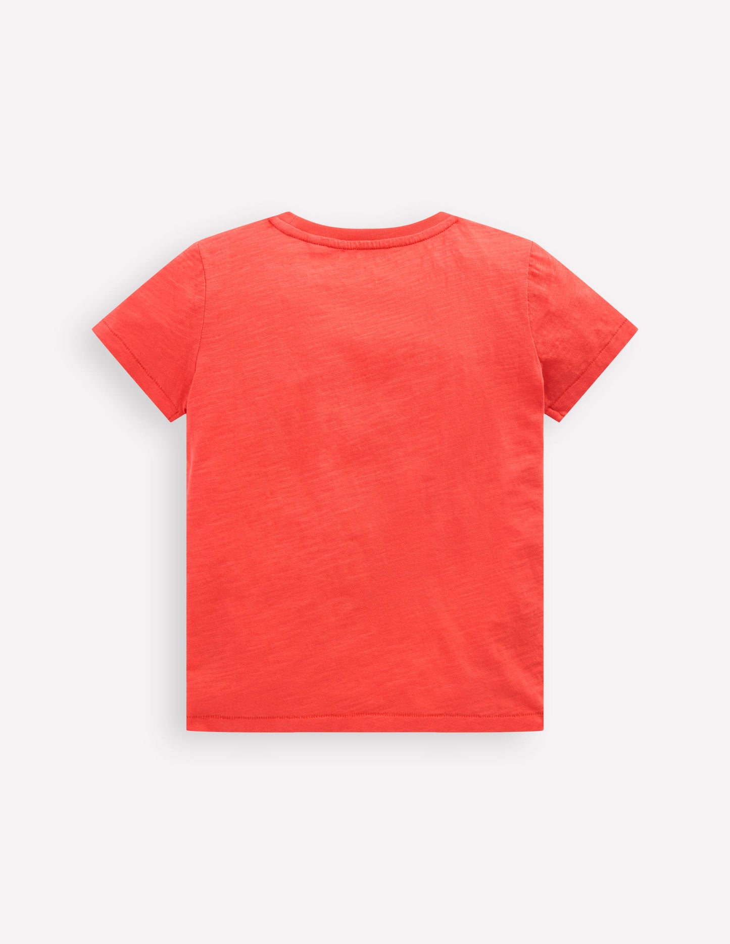 T-Shirt für den Alltag-Korallenorange