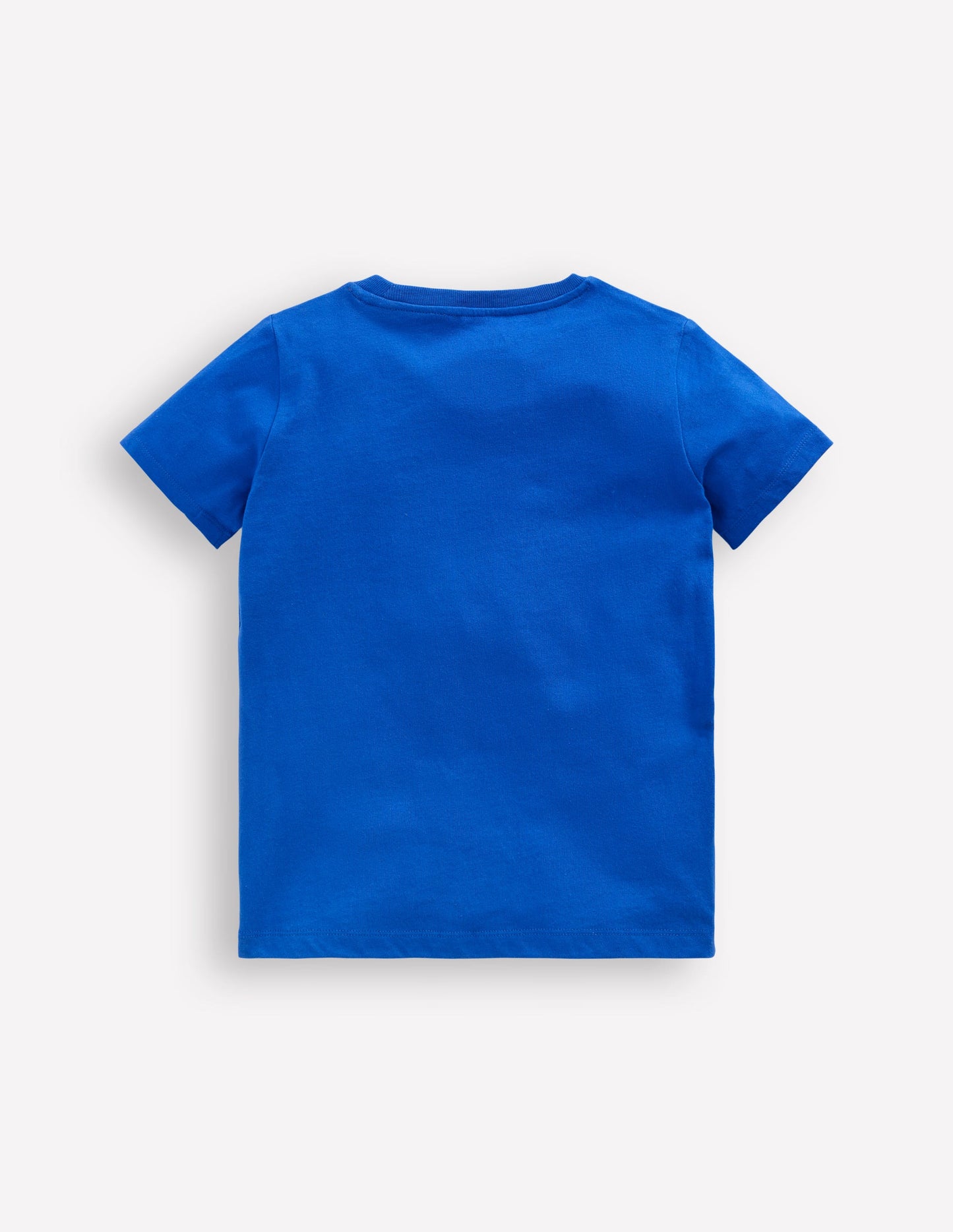 Im Dunkeln leuchtendes T-Shirt mit Superstitch-Galerieblau Schildkröte