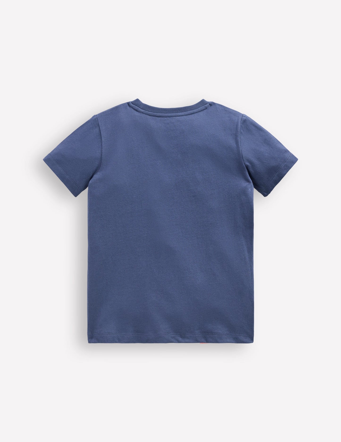 Im Dunkeln leuchtendes T-Shirt mit Superstitch-Roboterblau UFO