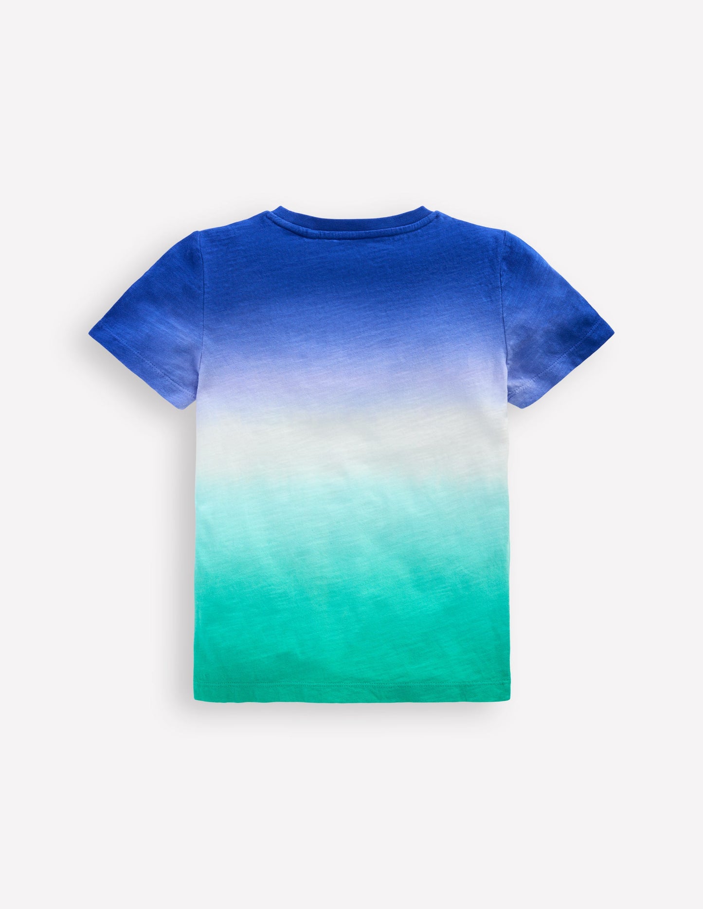 T-Shirt mit Batikmuster-Leuchtendes Blau/Aquamarinblau