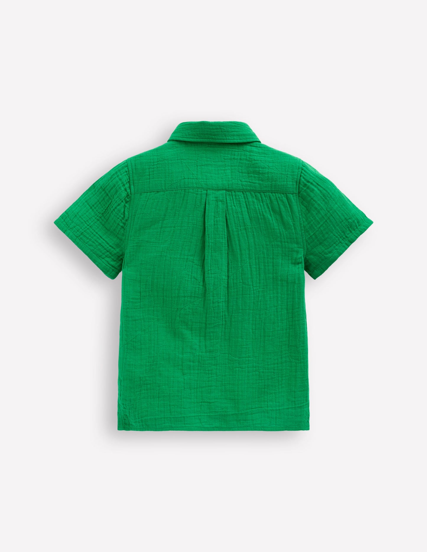 Chemise double-étoffe-Émeraude Intense