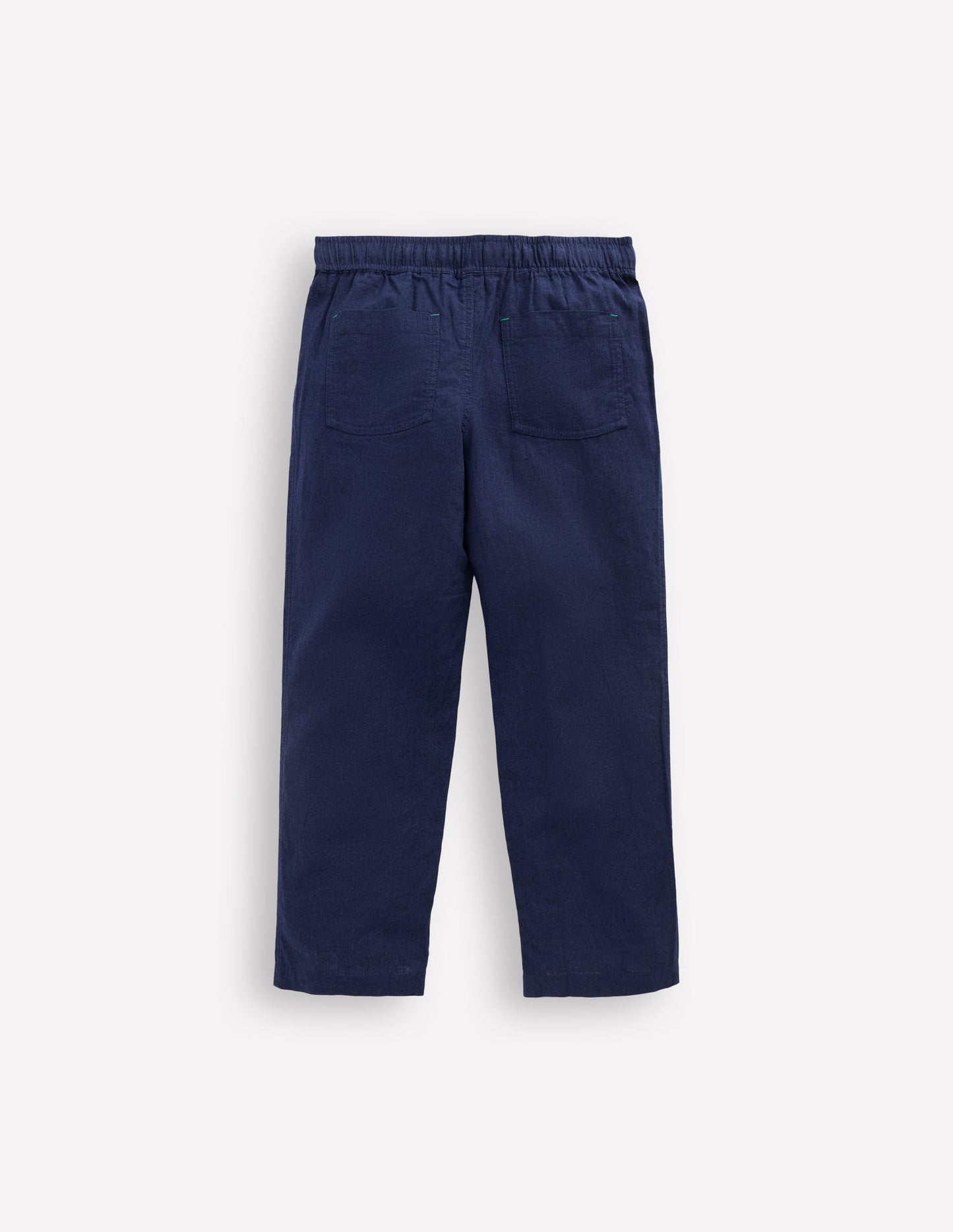 Baumwoll-Leinen-Hose zum Hineinschlüpfen-Marineblaue