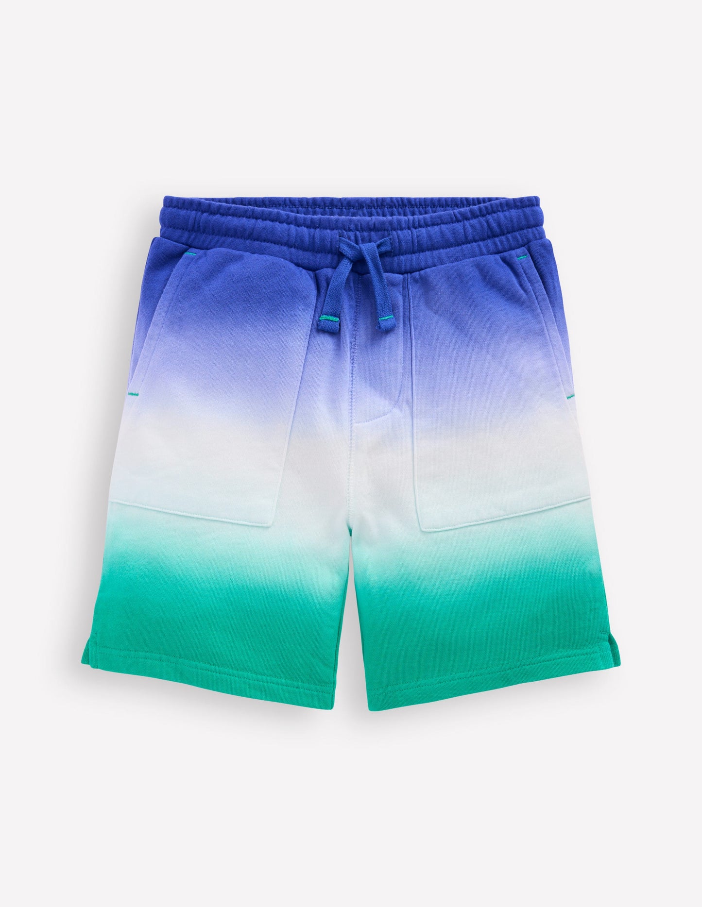 Shorts mit Batikmuster-Surf The Web-Blau/Billard