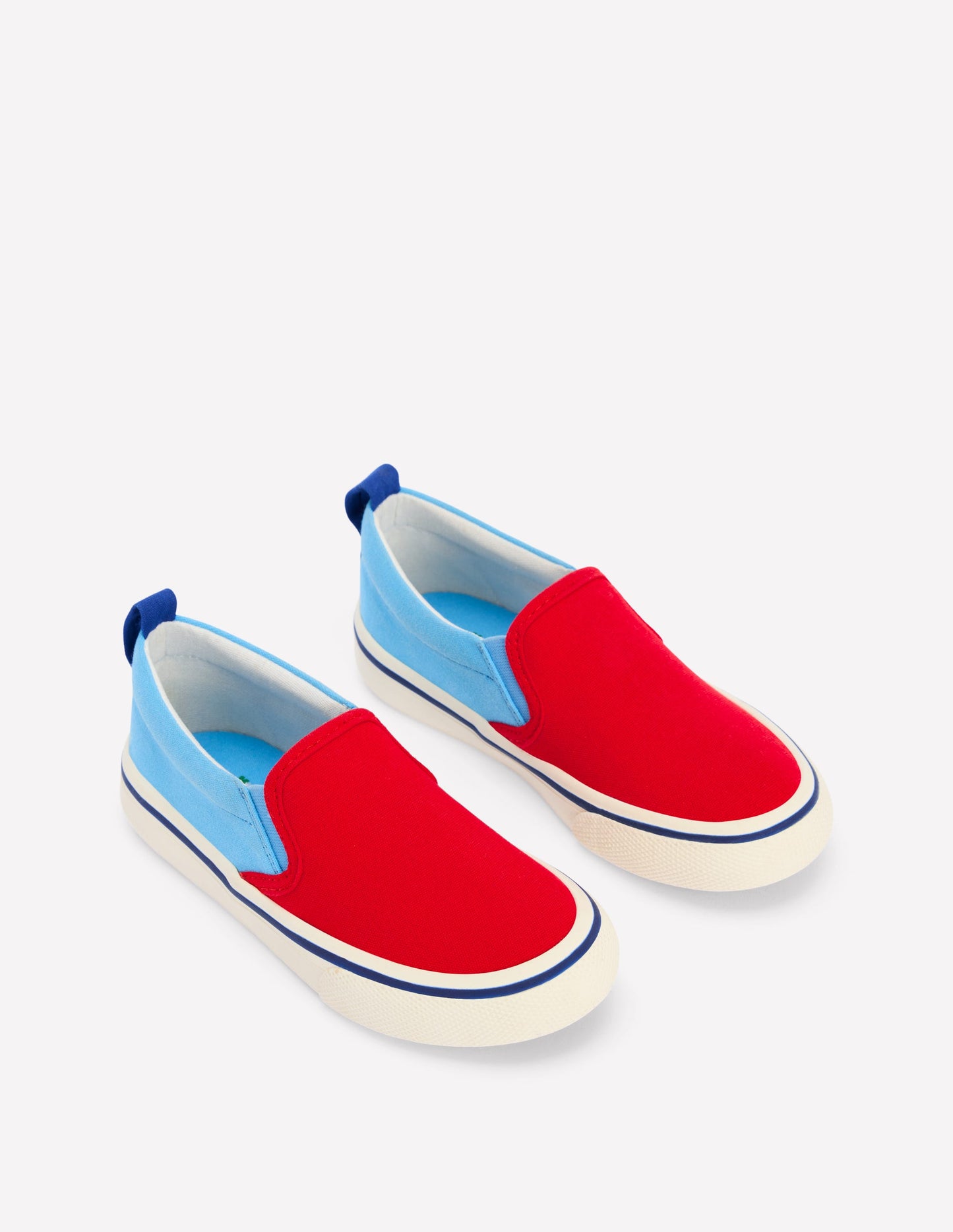 Canvas-Schuhe zum Hineinschlüpfen-Sanftes Bunt