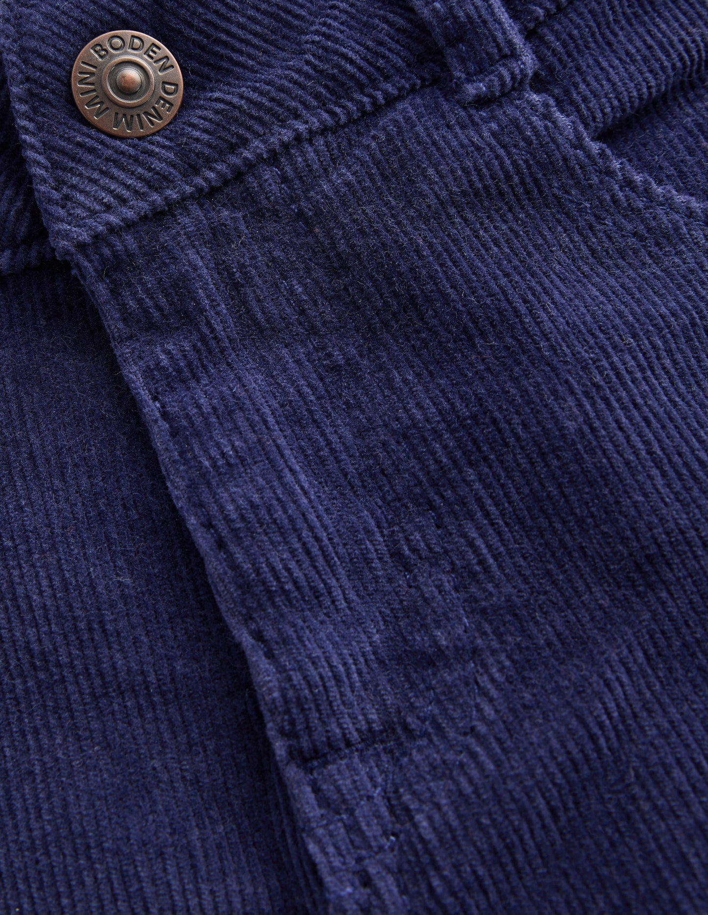 Klassische Cordhose-Leuchtendes Blau