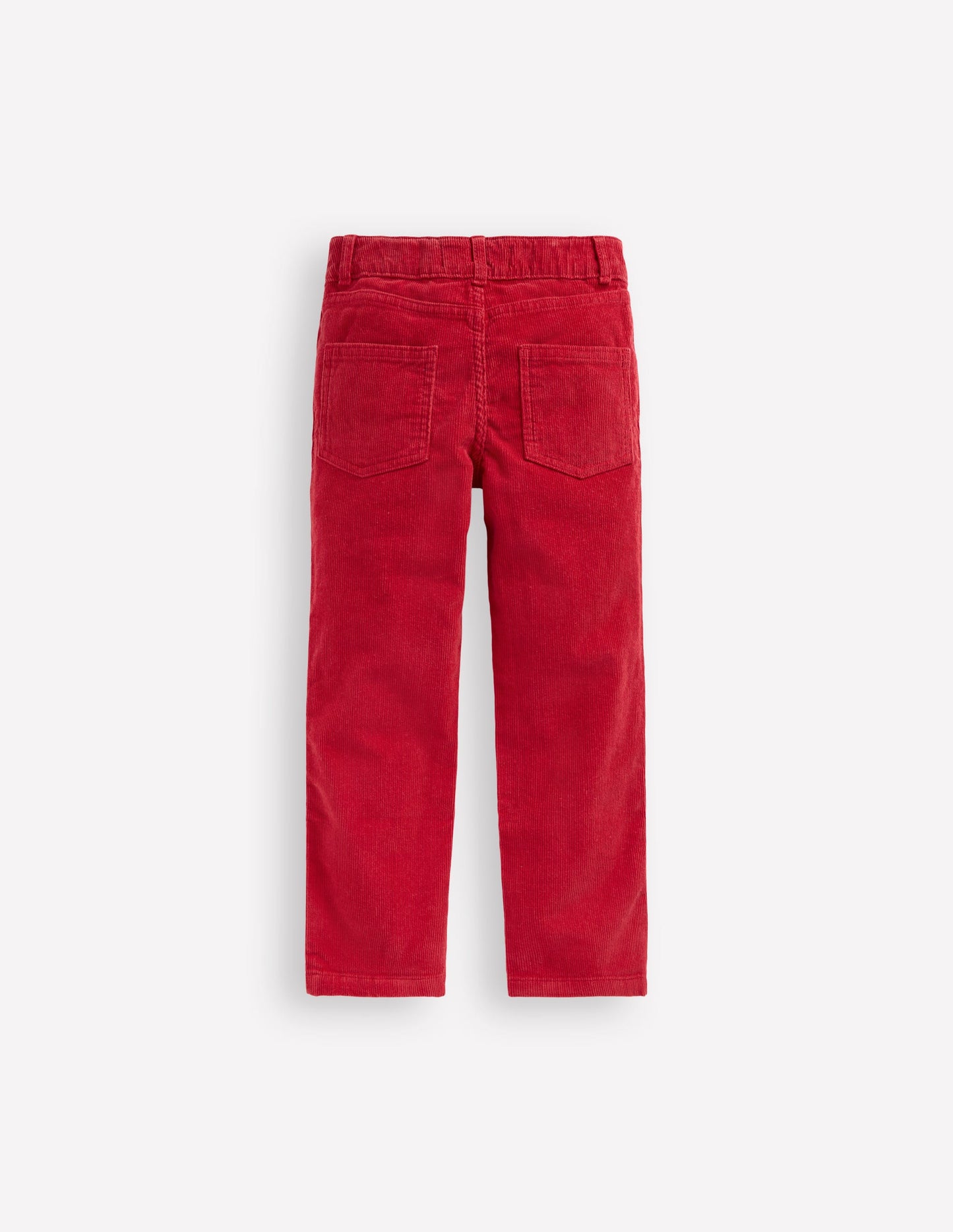 Klassische Cordhose-Karminrot