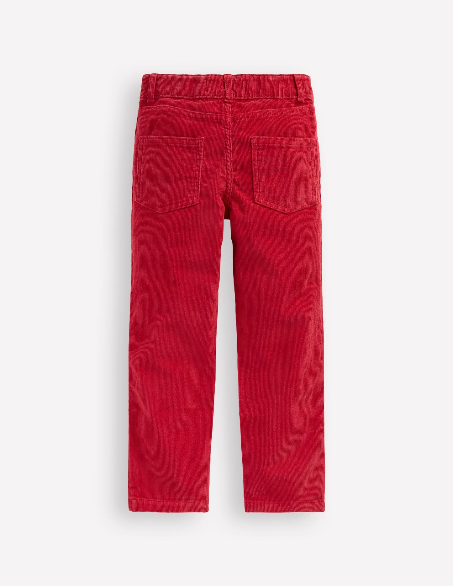 Klassische Cordhose-Karminrot