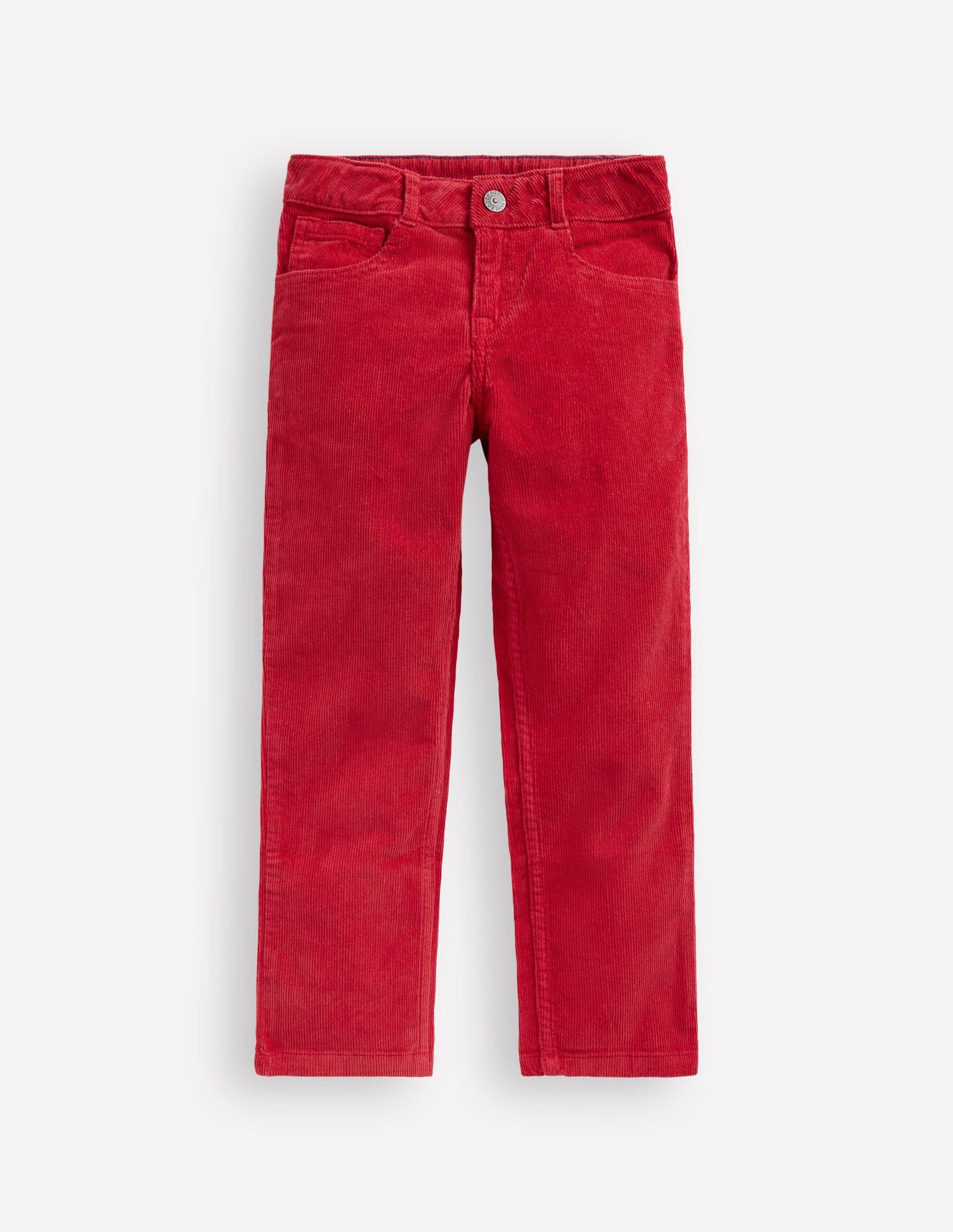 Klassische Cordhose-Karminrot
