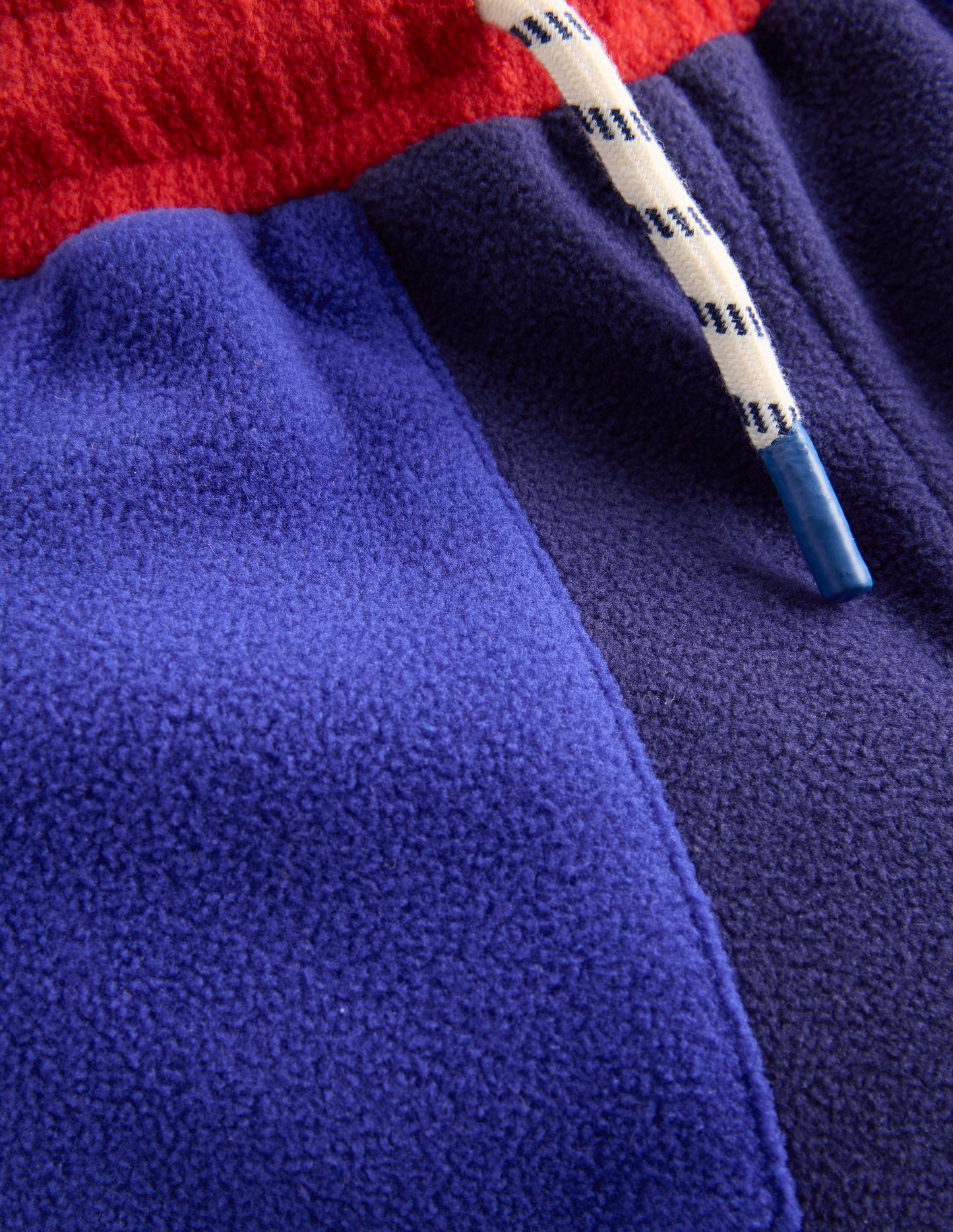 Kuschelige Fleece-Jogginghose-Schuluniform-Marineblau