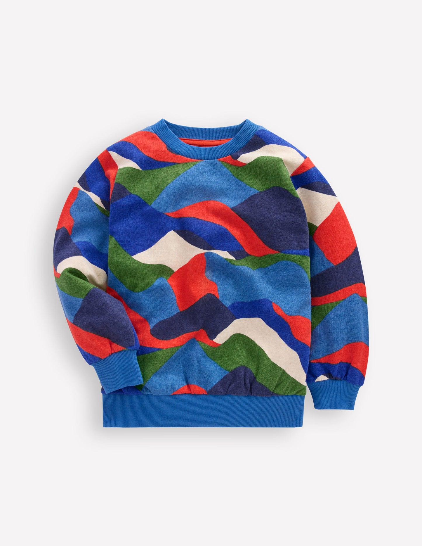 Bedrucktes Sweatshirt-Abstrakte Landschaft