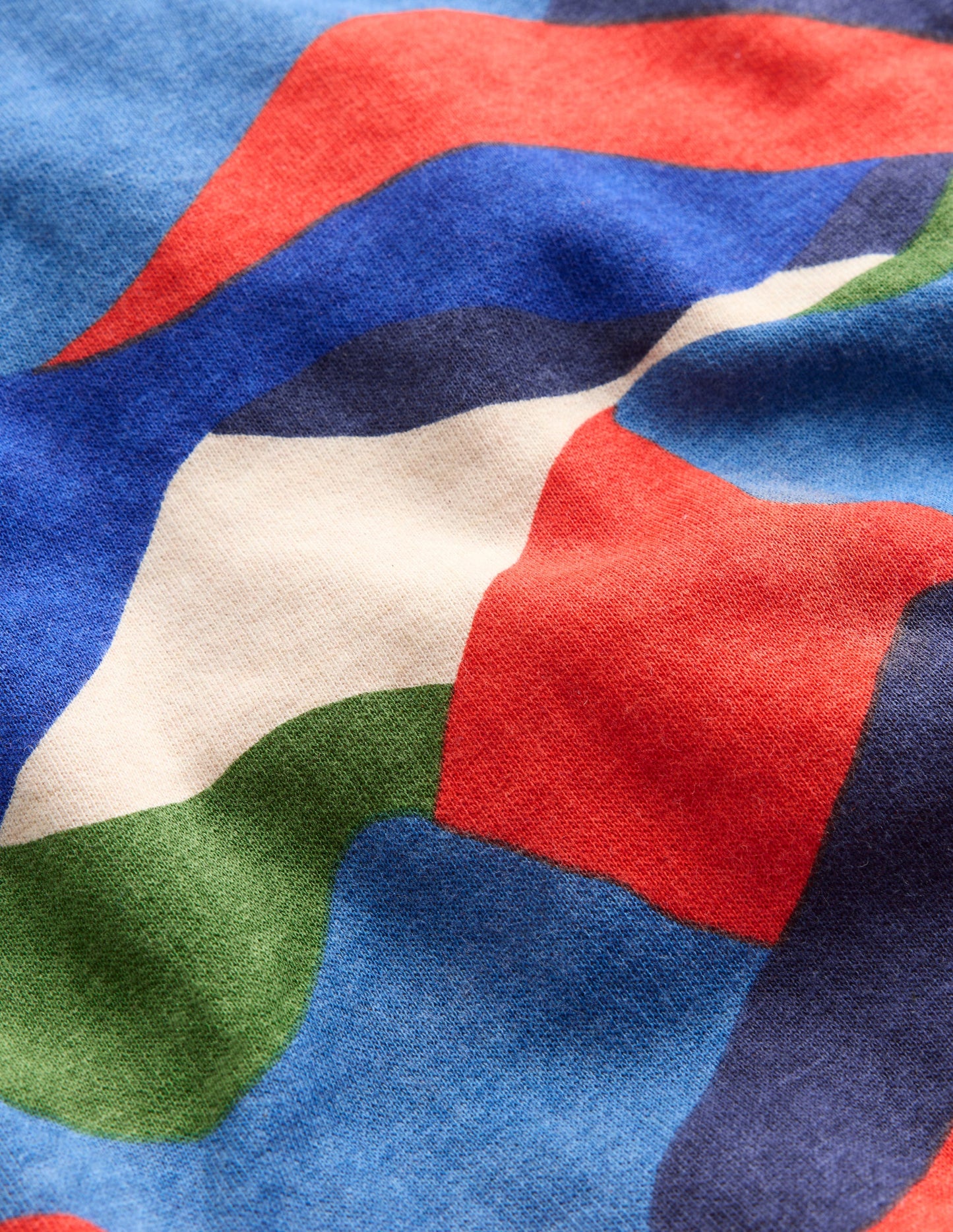Bedrucktes Sweatshirt-Abstrakte Landschaft