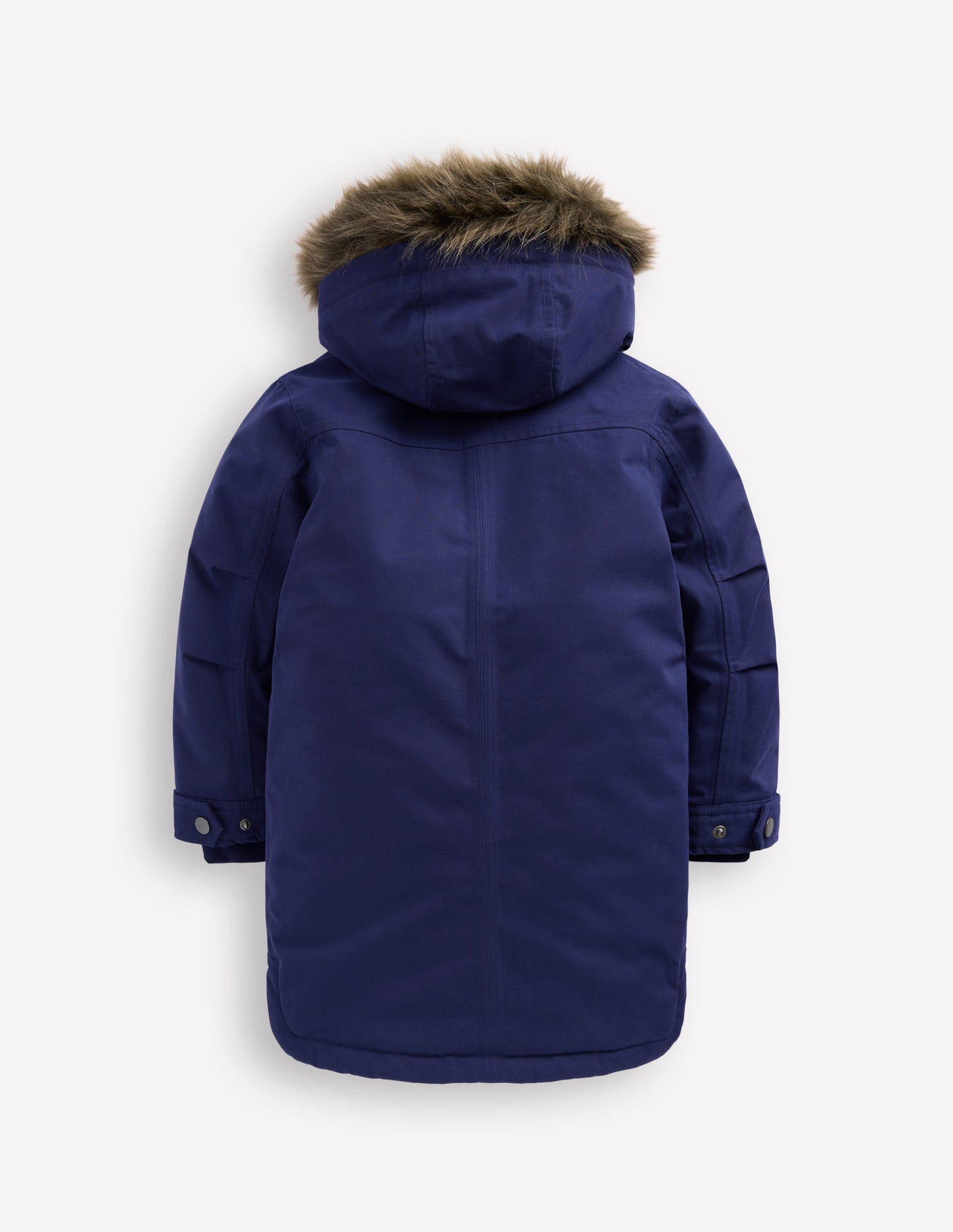 Wasserdichter Parka-Schuluniform-Marineblau