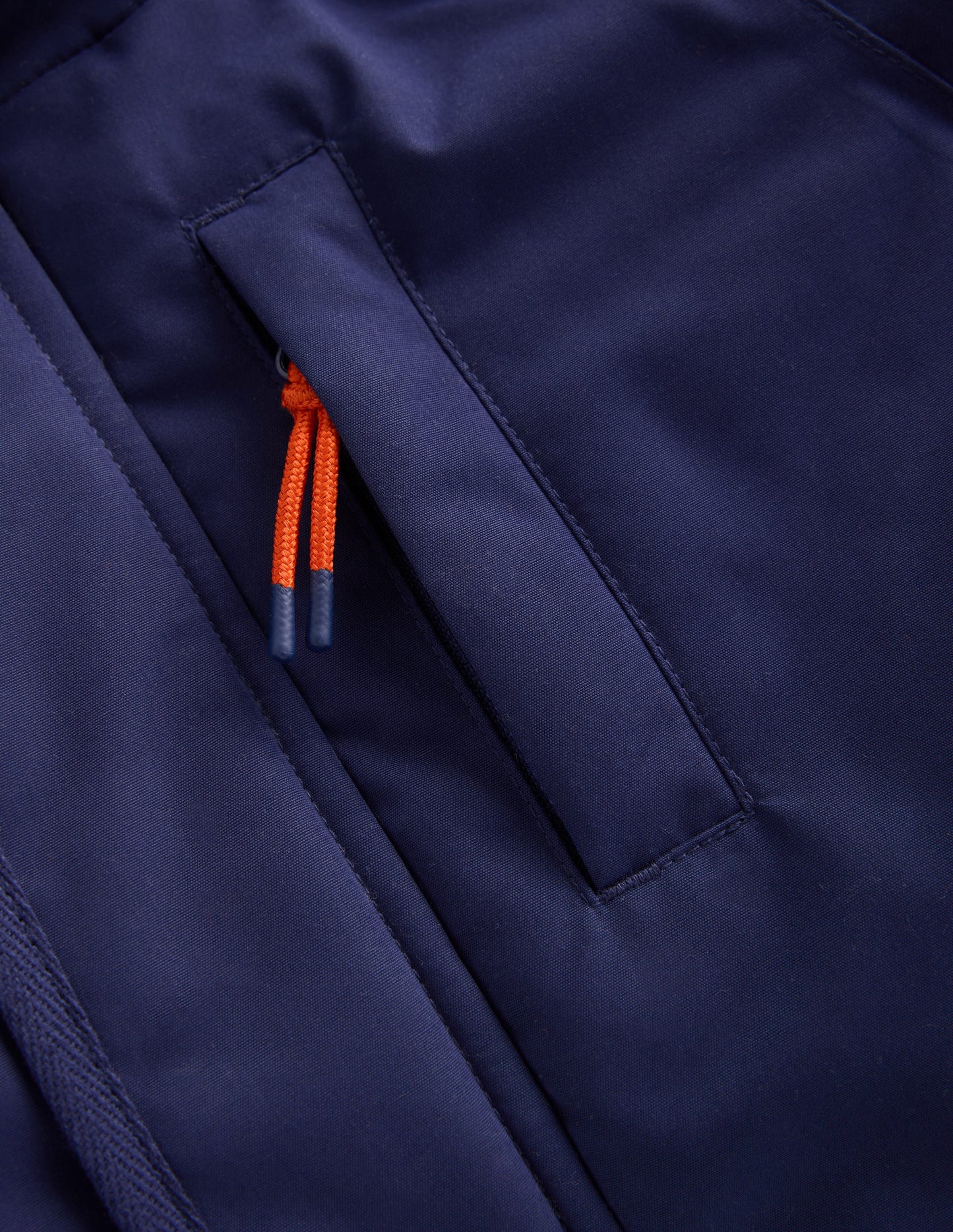 Wasserdichter Parka-Schuluniform-Marineblau