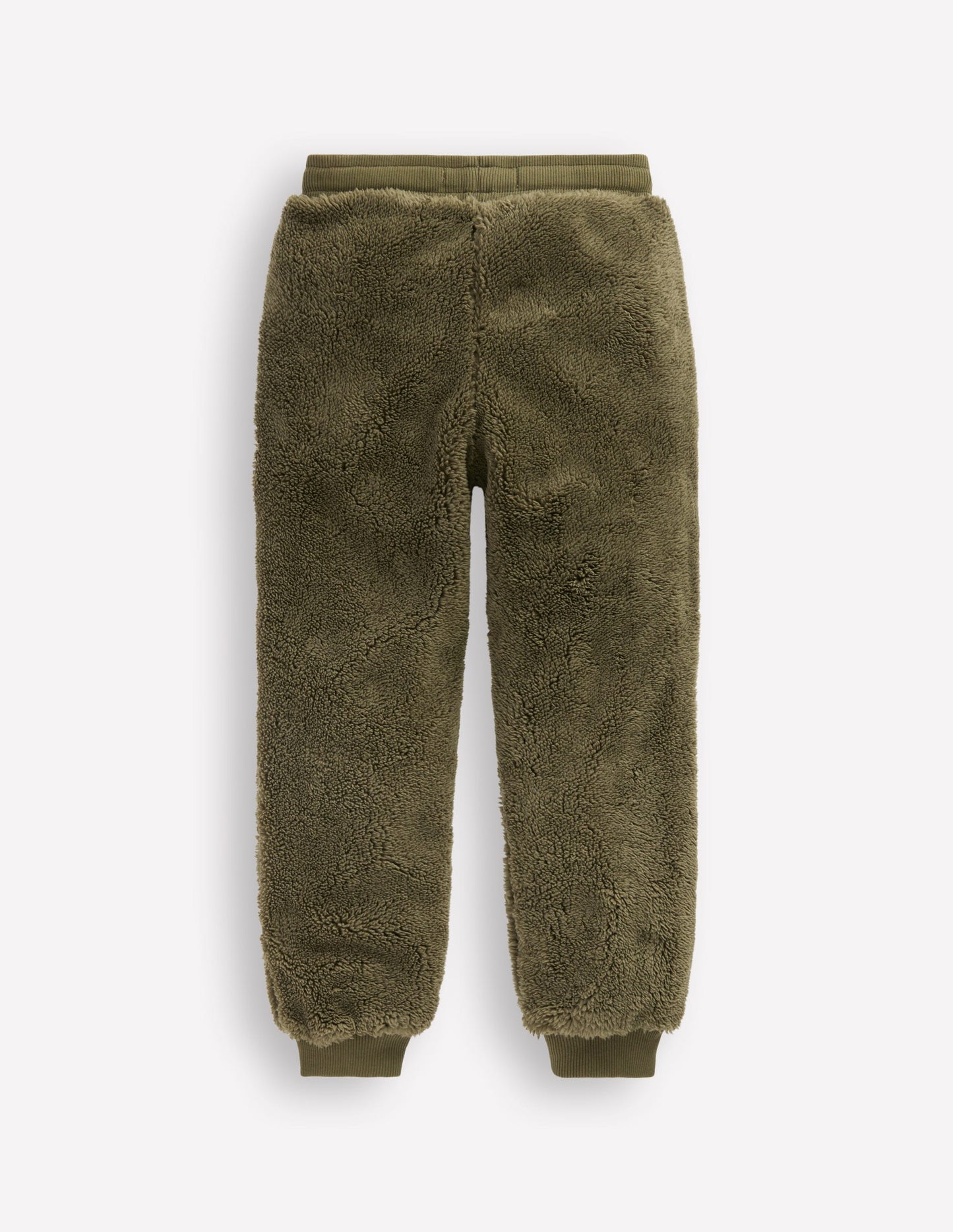 Jogginghose aus Fleece-Blasses Khaki