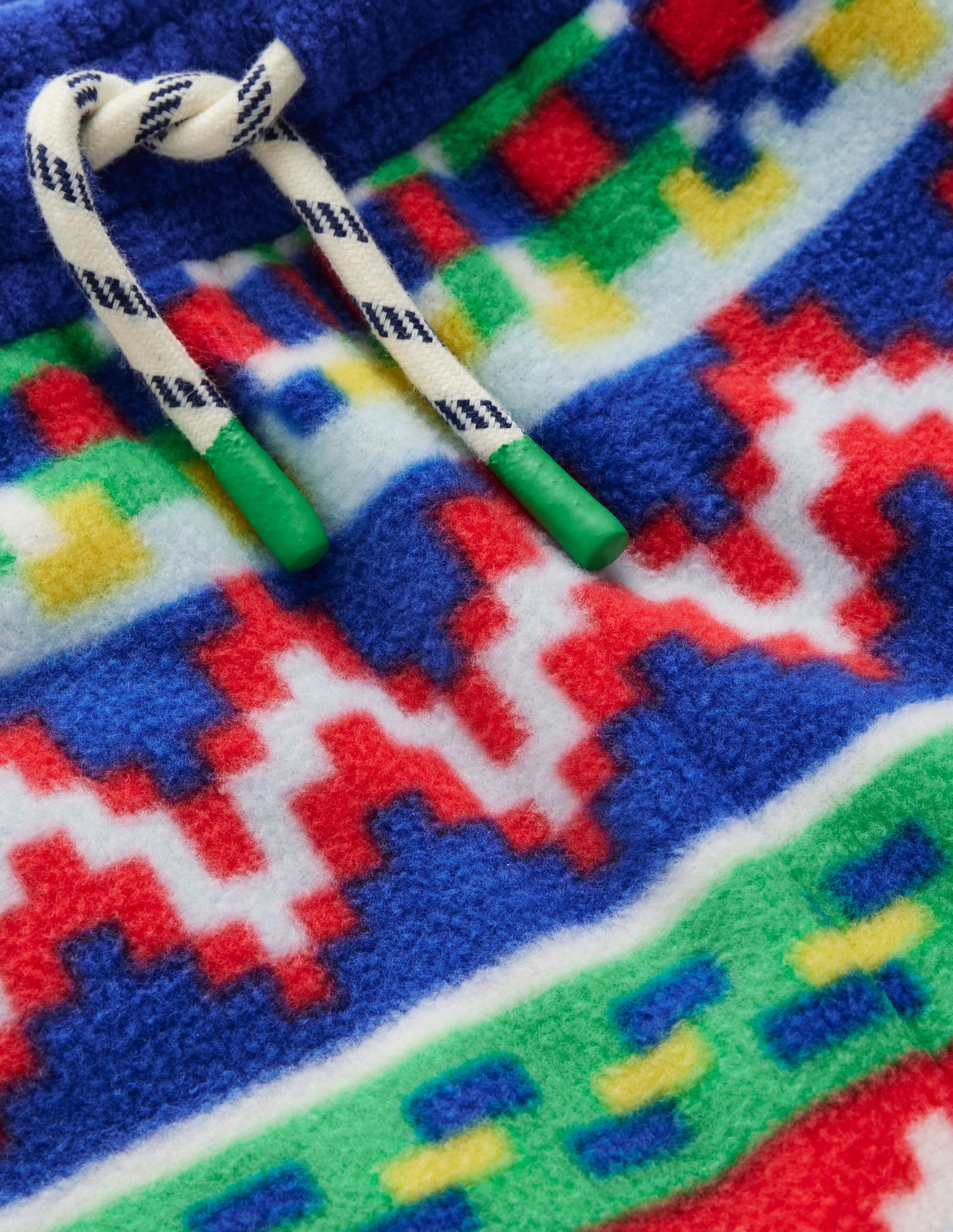 Kuschlige Jacquard-Jogginghose-Bunt Jacquard