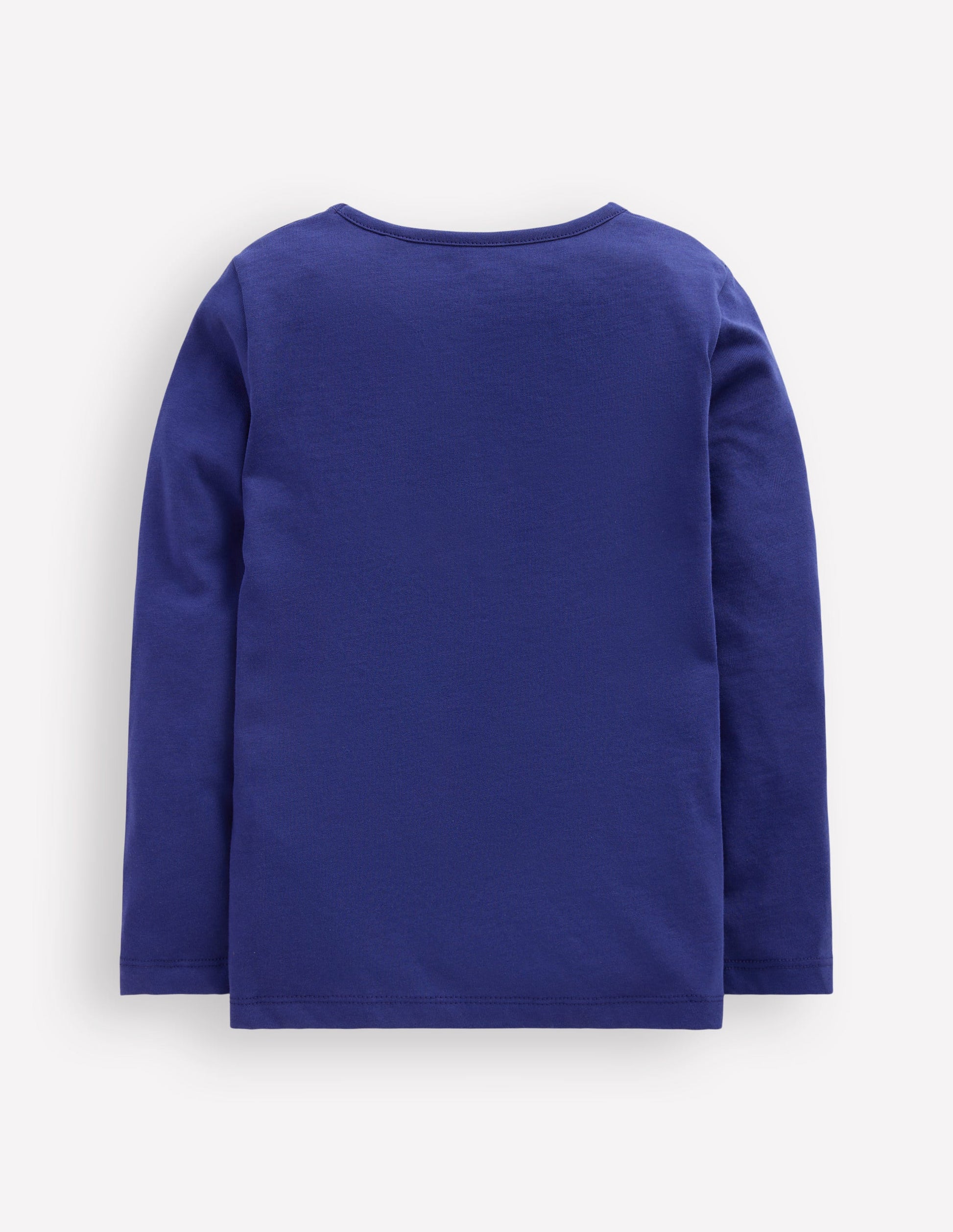 Long Sleeve Riso T-Shirt-Starboard Blue Snowmen-2