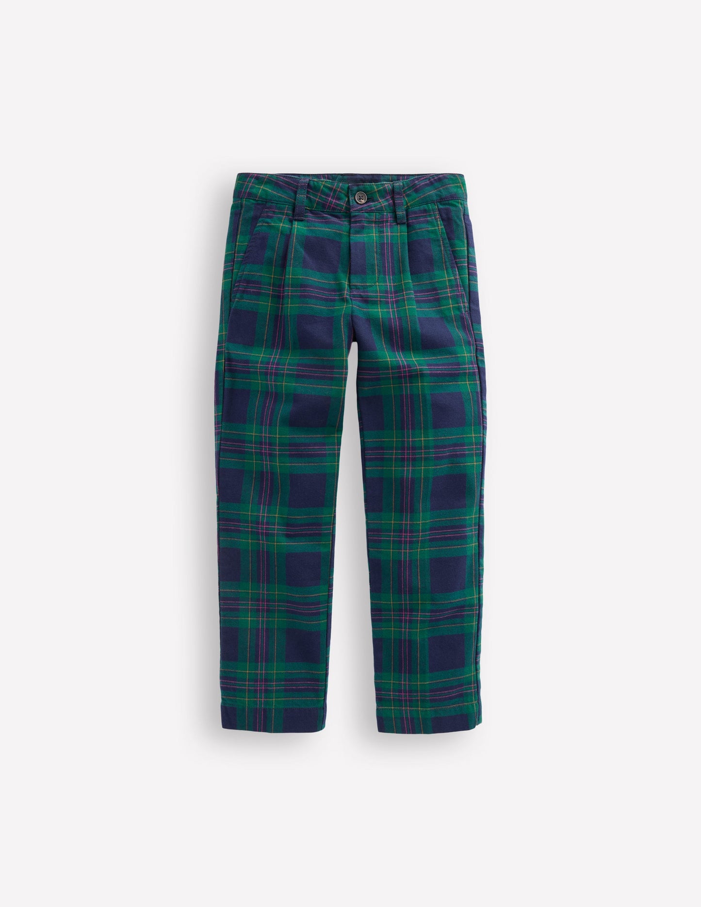 Smart Tailored Trousers-Blackwatch Check